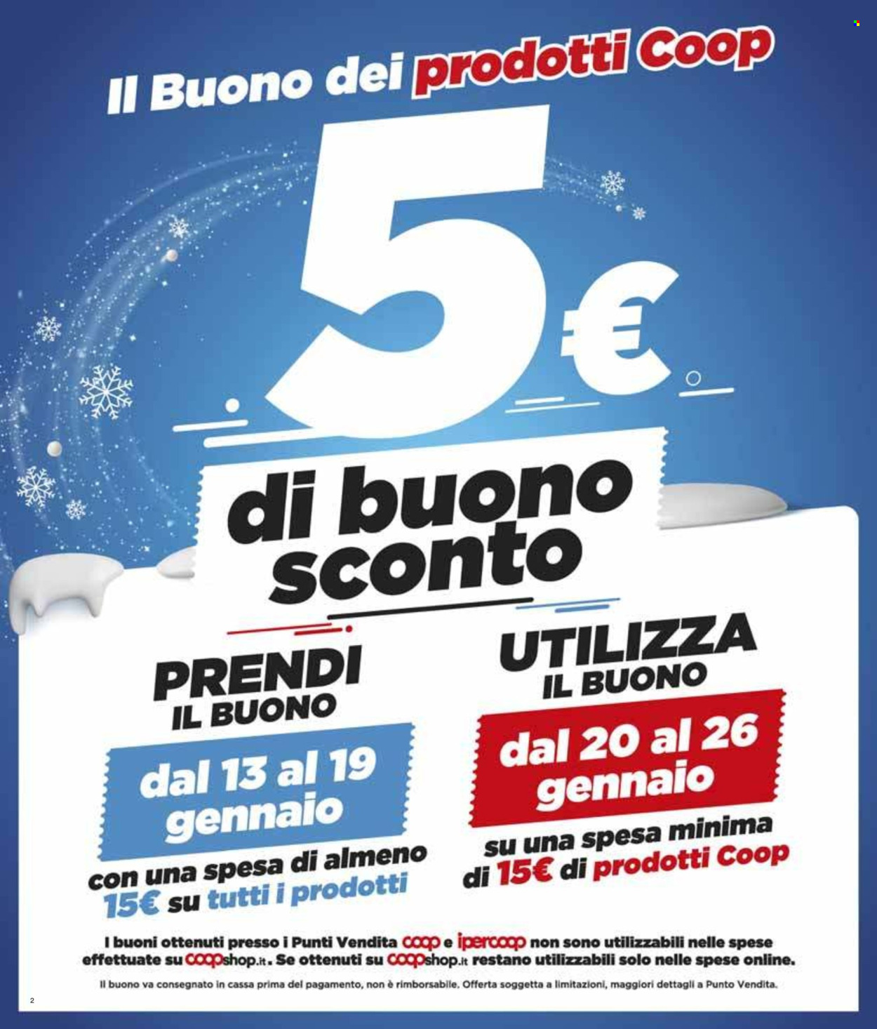 Volantino Coop - 2/1/2025 - 15/1/2025. Pagina 2