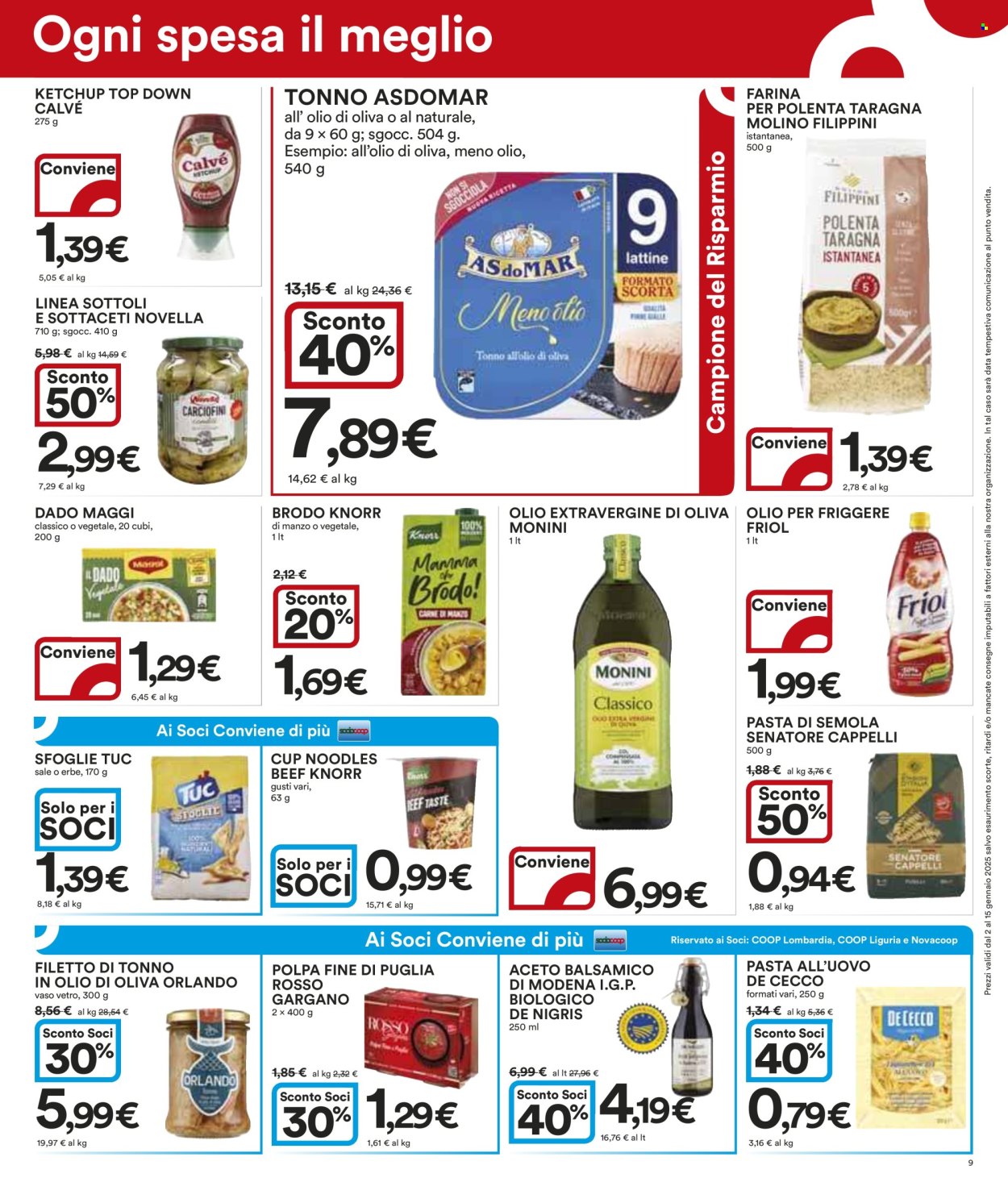 Volantino Coop - 2/1/2025 - 15/1/2025. Pagina 9