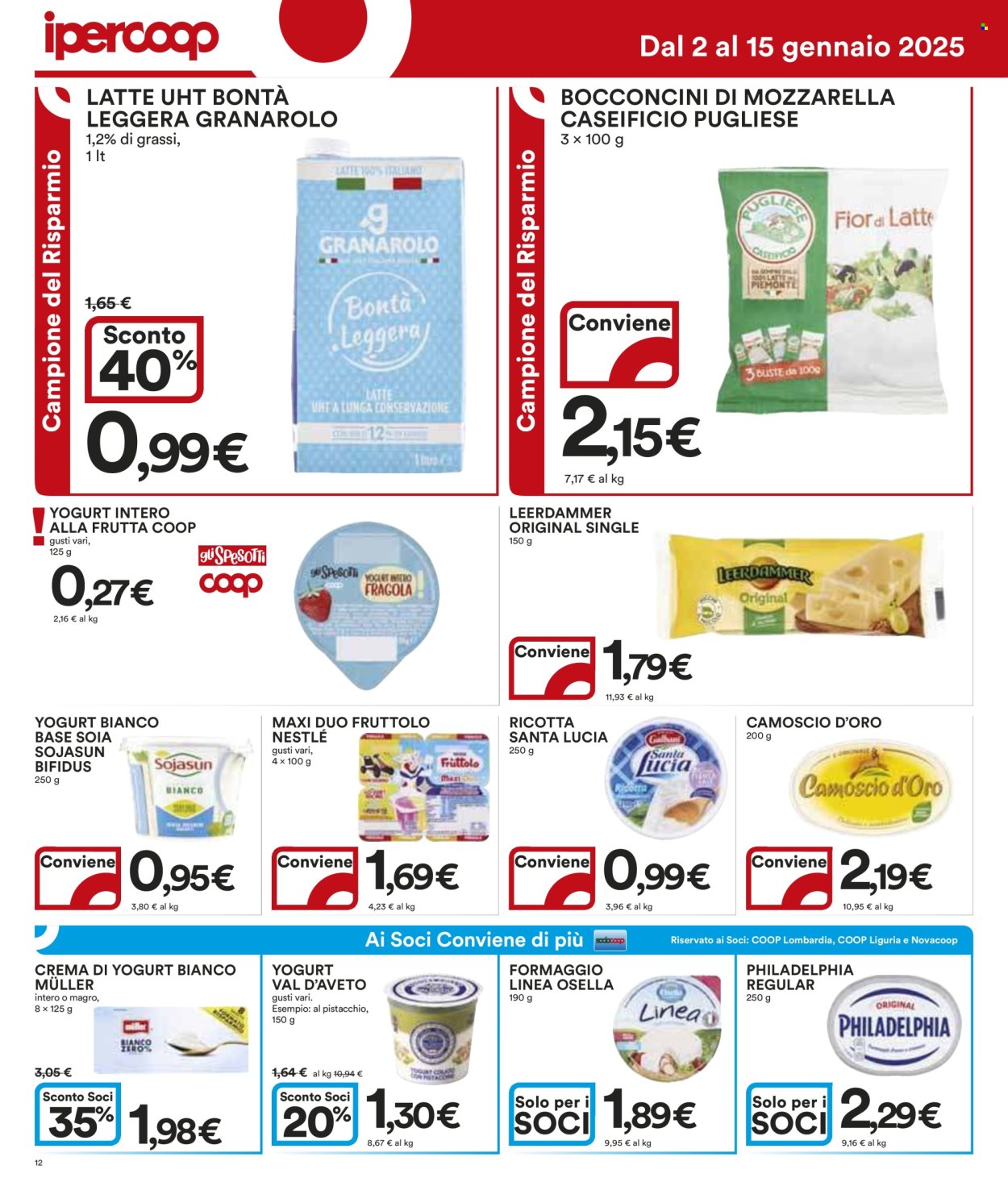 Volantino Coop - 2/1/2025 - 15/1/2025. Pagina 12
