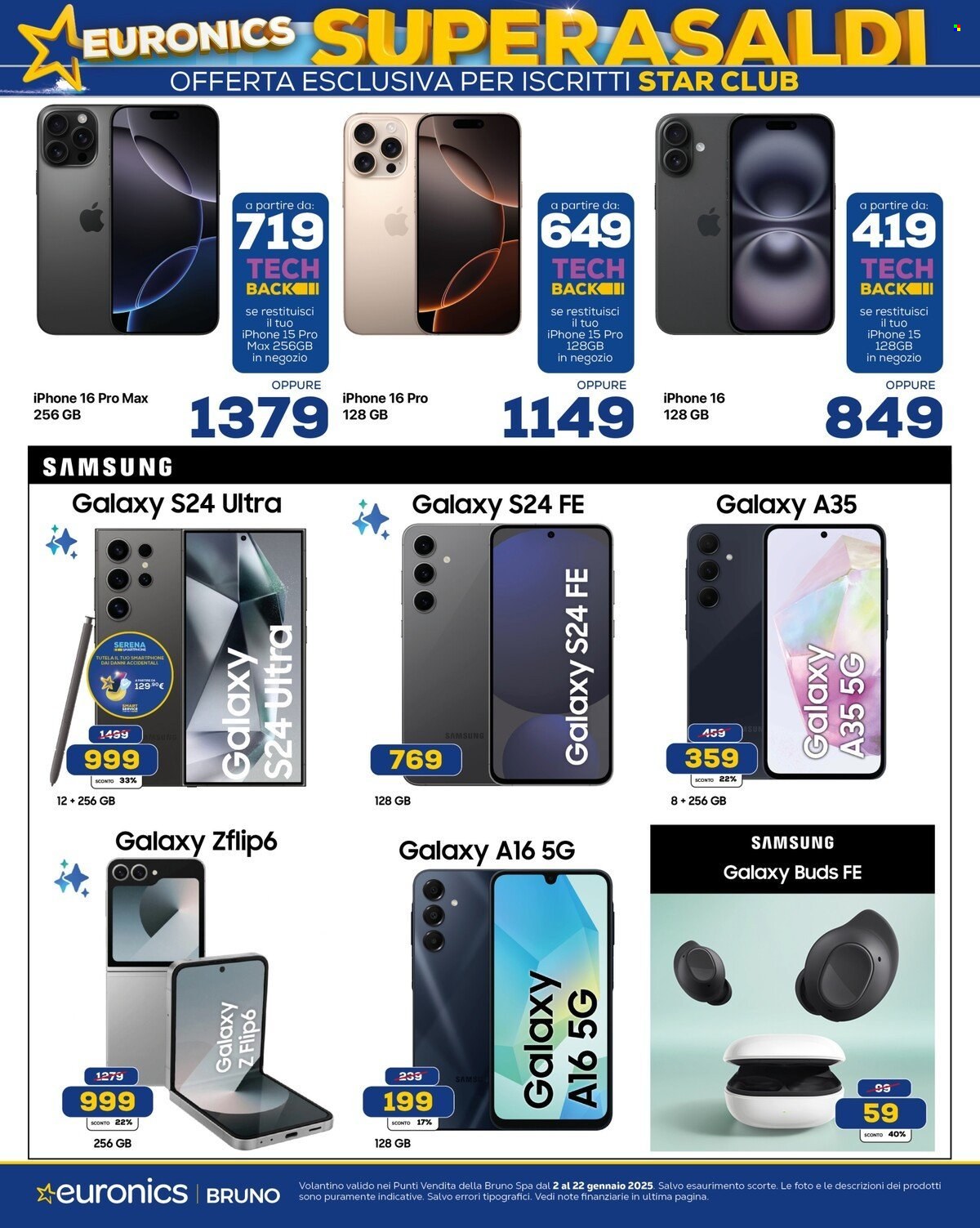 Volantino Euronics - 2/1/2025 - 22/1/2025. Pagina 3