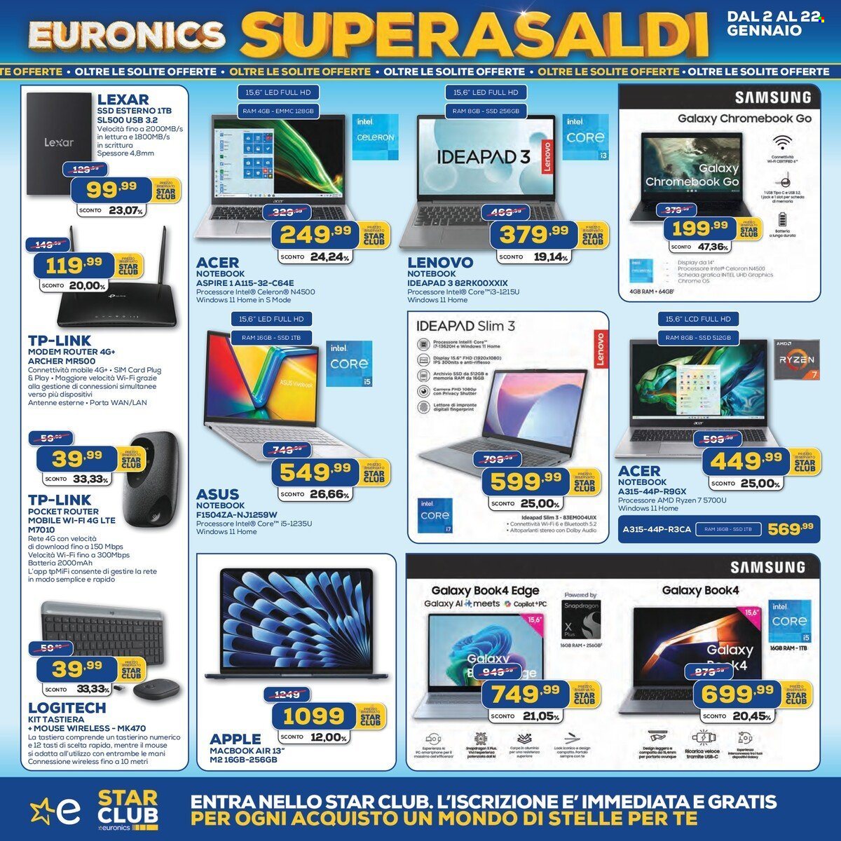 Leták Euronics - 2.1.2025 - 22.1.2025. Strana 7