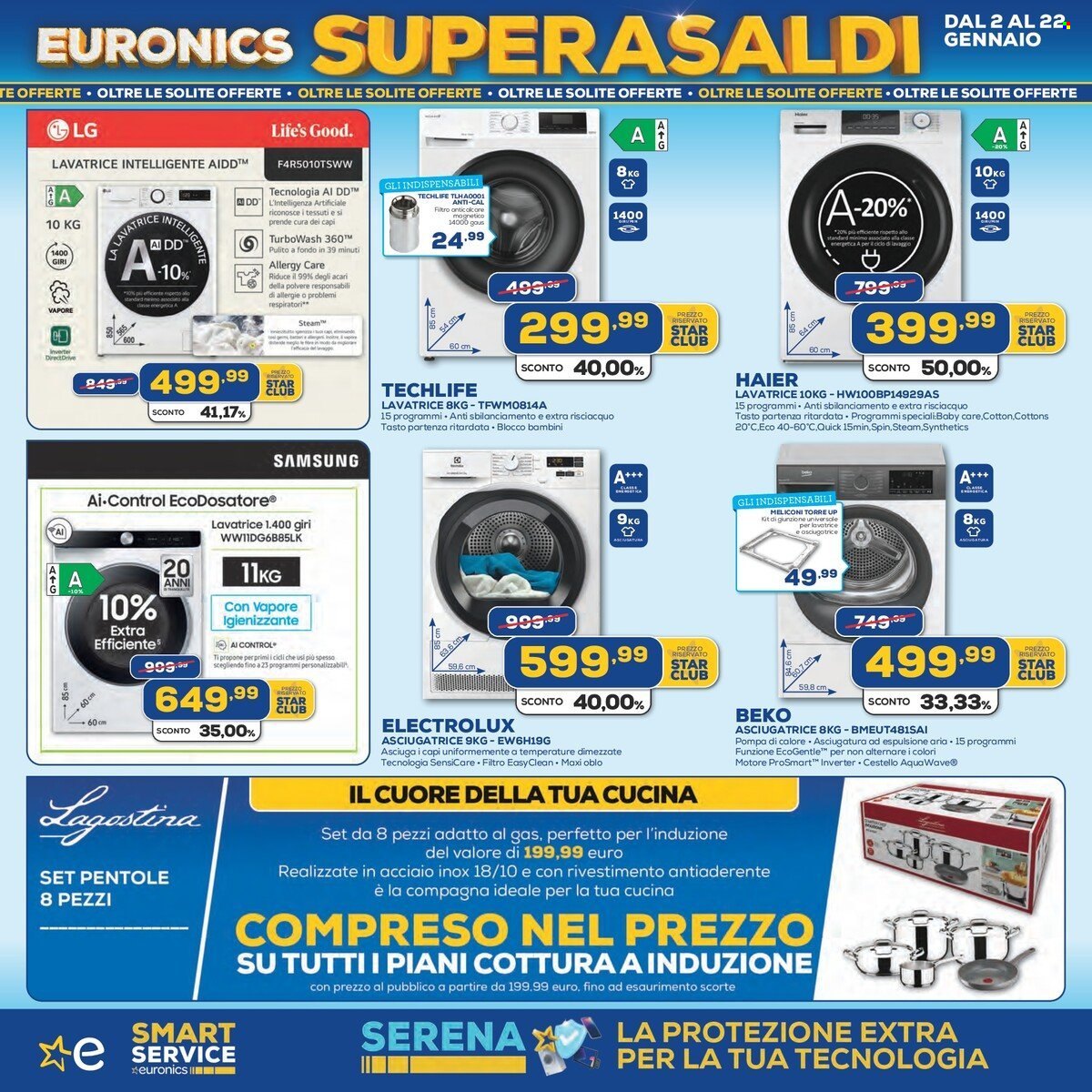 Volantino Euronics - 2/1/2025 - 22/1/2025. Pagina 10