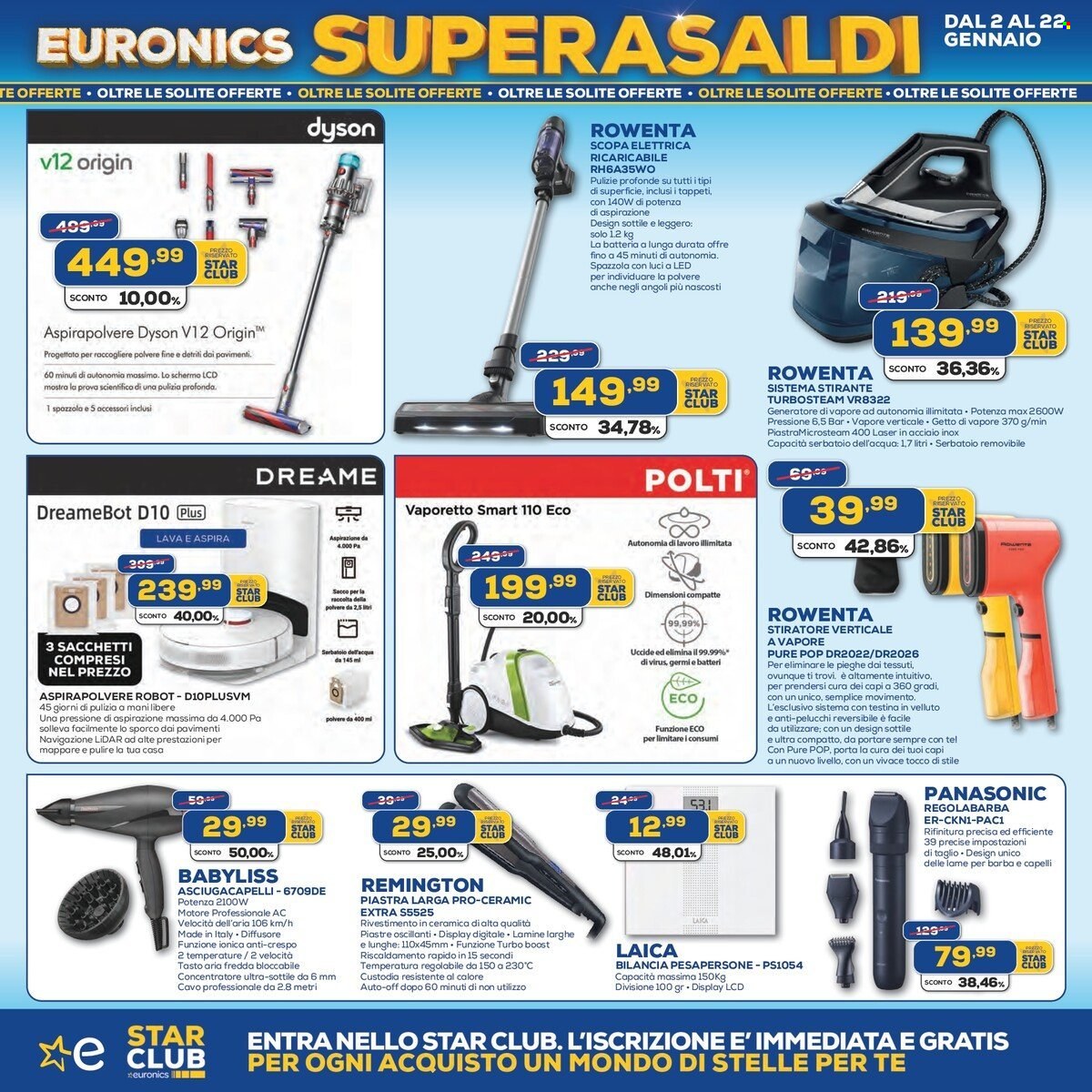 Volantino Euronics - 2/1/2025 - 22/1/2025. Pagina 12