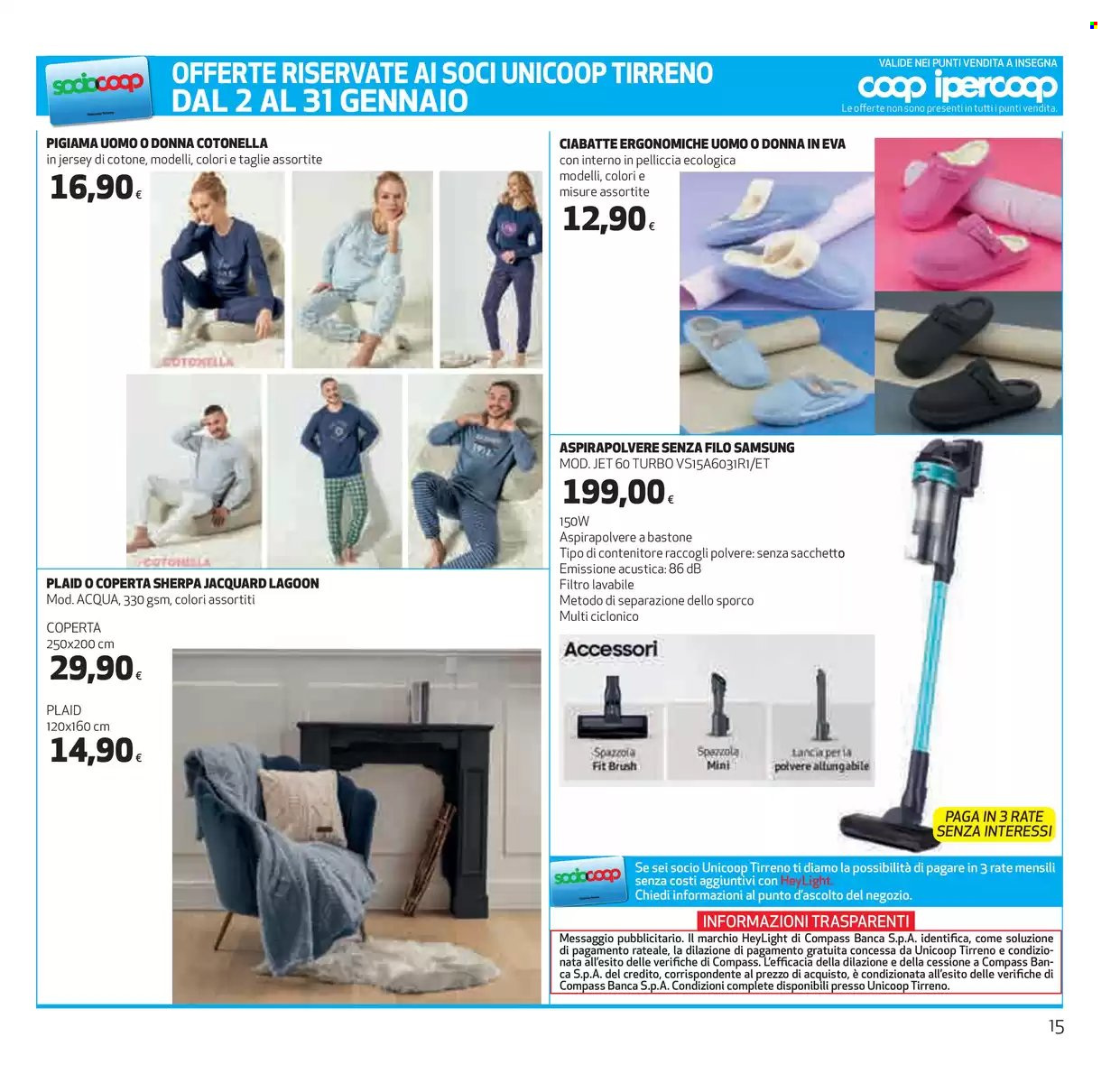 Volantino Coop - 2/1/2025 - 15/1/2025. Pagina 15