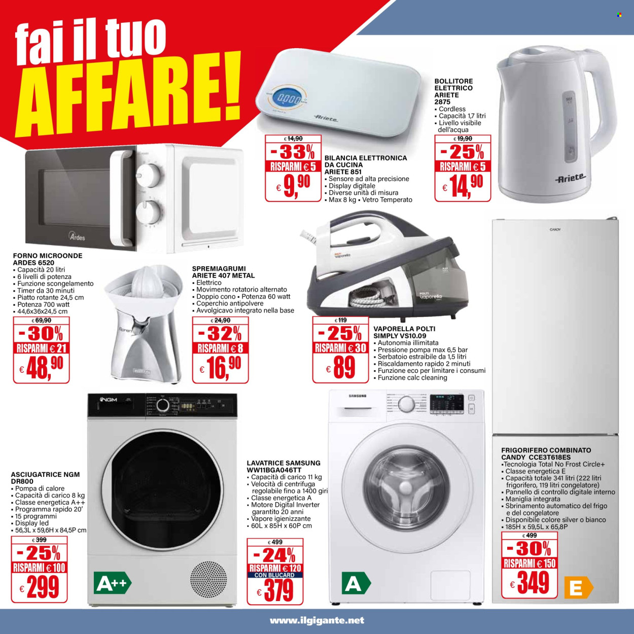 Volantino Il Gigante - 2/1/2025 - 12/1/2025. Pagina 36