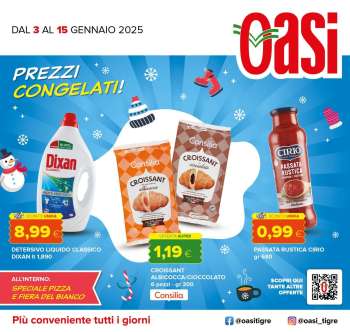 Volantino Oasi - 3/1/2025 - 15/1/2025.