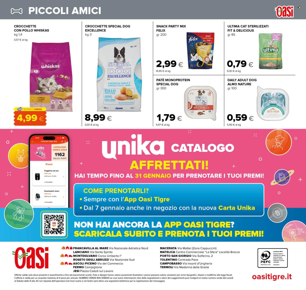 Volantino Oasi - 3/1/2025 - 15/1/2025. Pagina 17