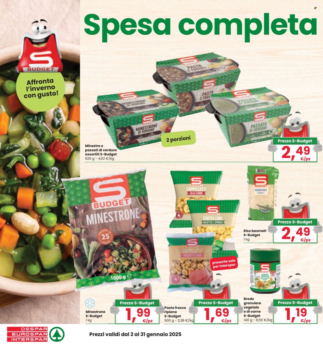 Leták Interspar - 2.1.2025 - 31.1.2025. Strana 4