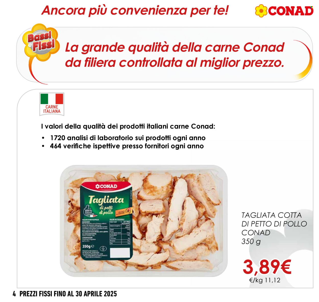 Volantino Conad - 1/1/2025 - 30/4/2025. Pagina 4