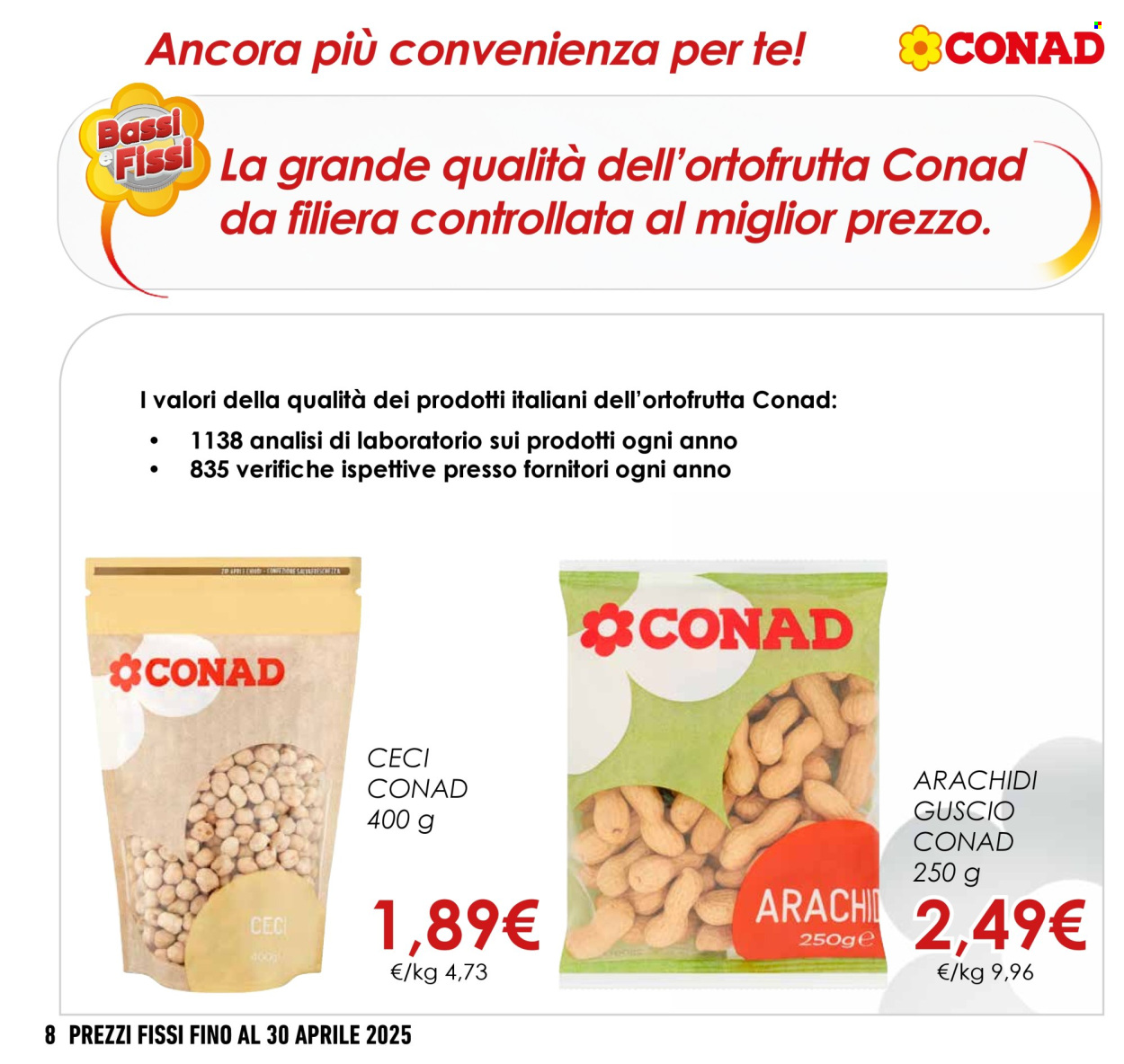 Volantino Conad - 1/1/2025 - 30/4/2025. Pagina 8
