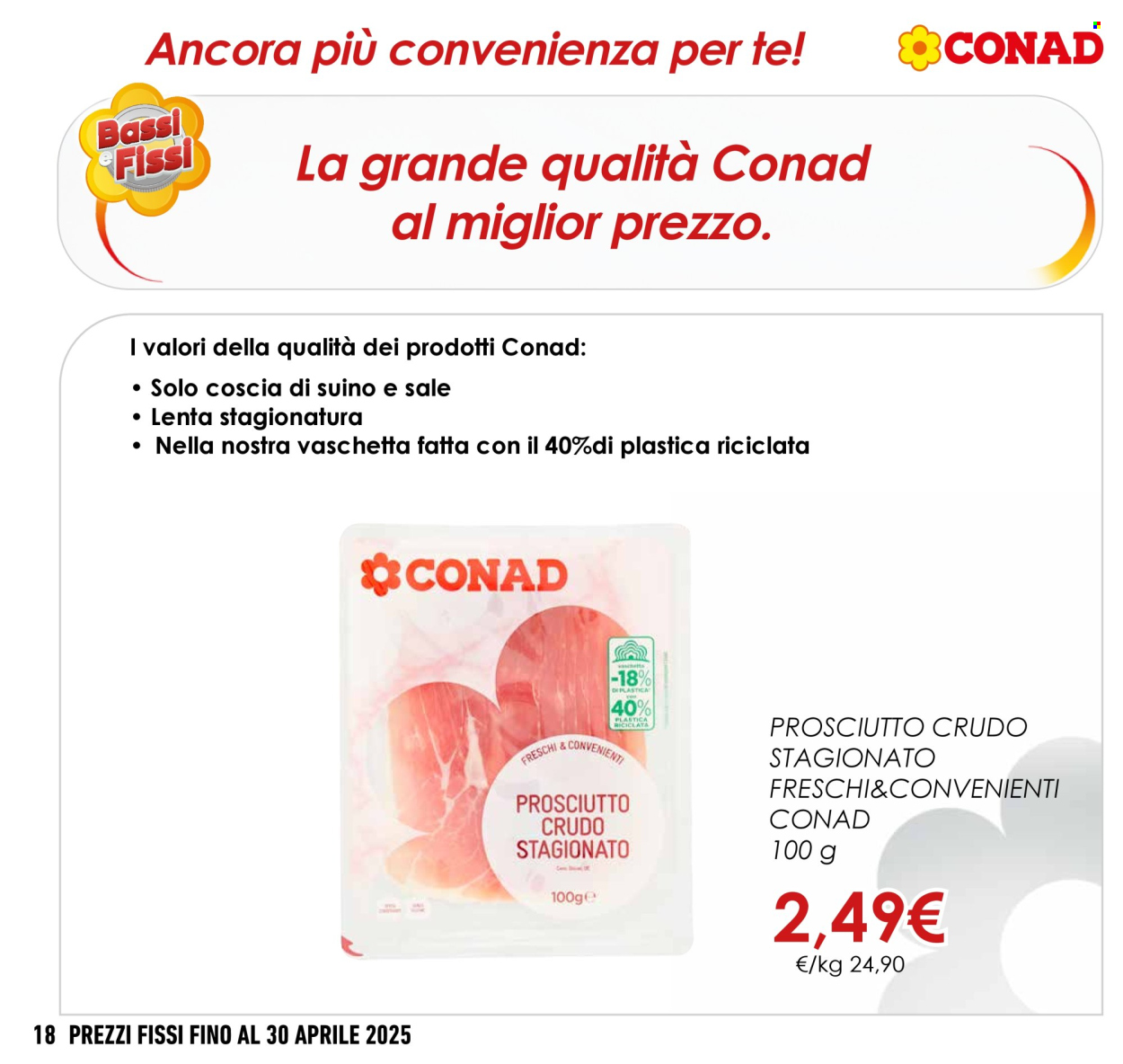 Volantino Conad - 1/1/2025 - 30/4/2025. Pagina 18