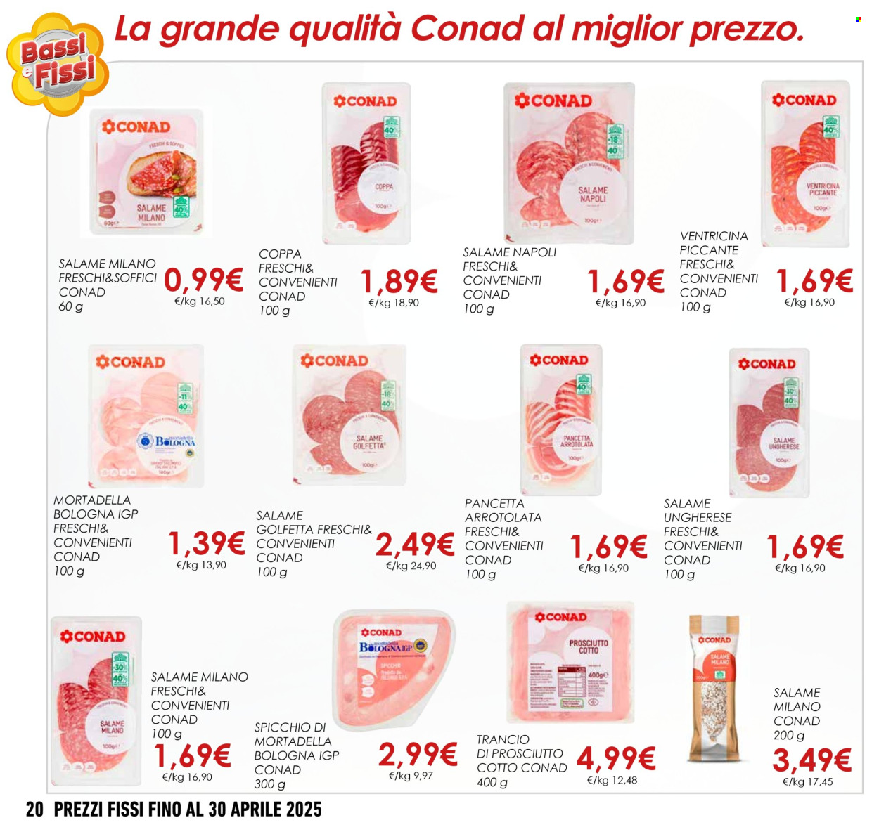 Volantino Conad - 1/1/2025 - 30/4/2025. Pagina 20