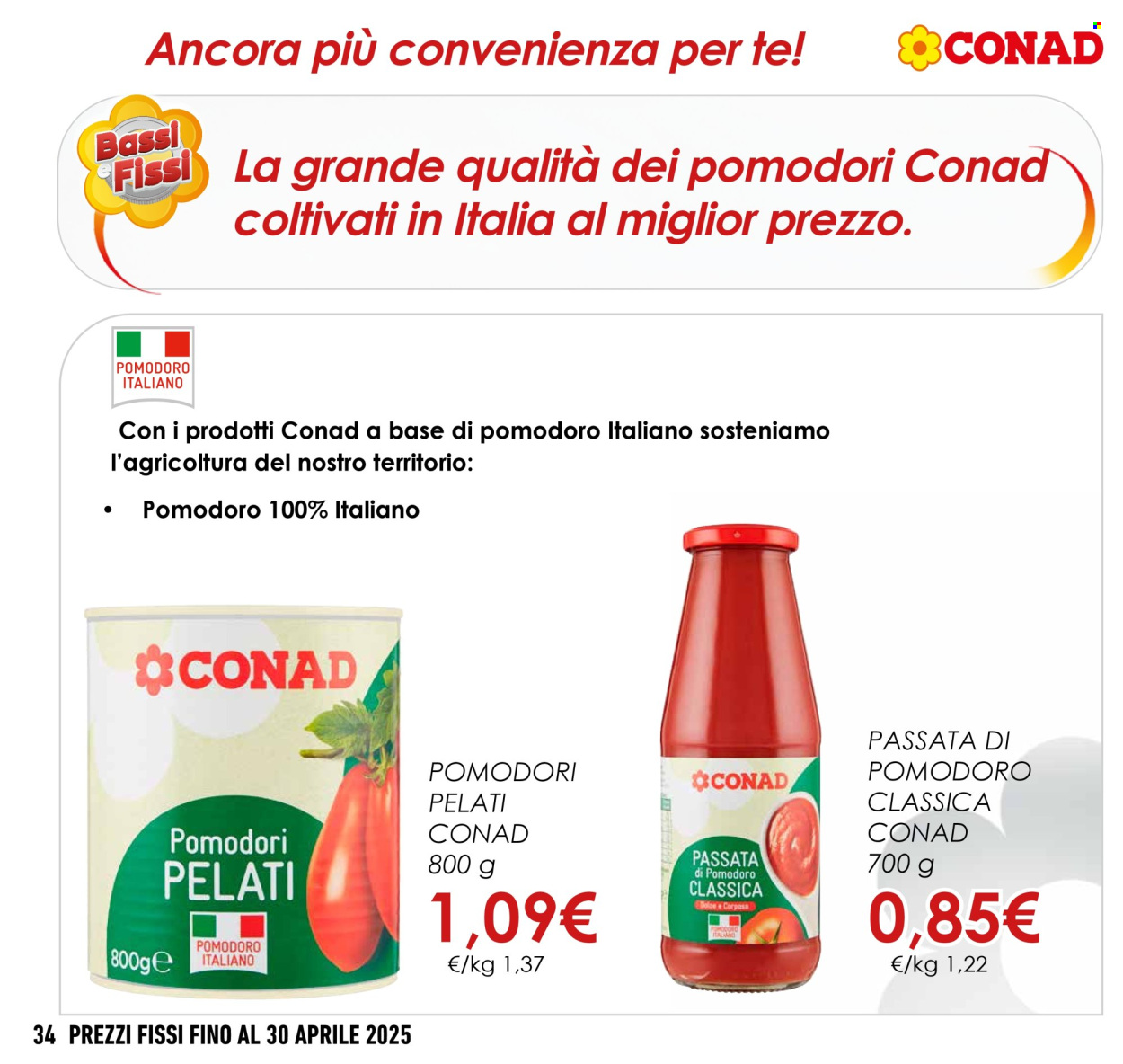 Volantino Conad - 1/1/2025 - 30/4/2025. Pagina 34
