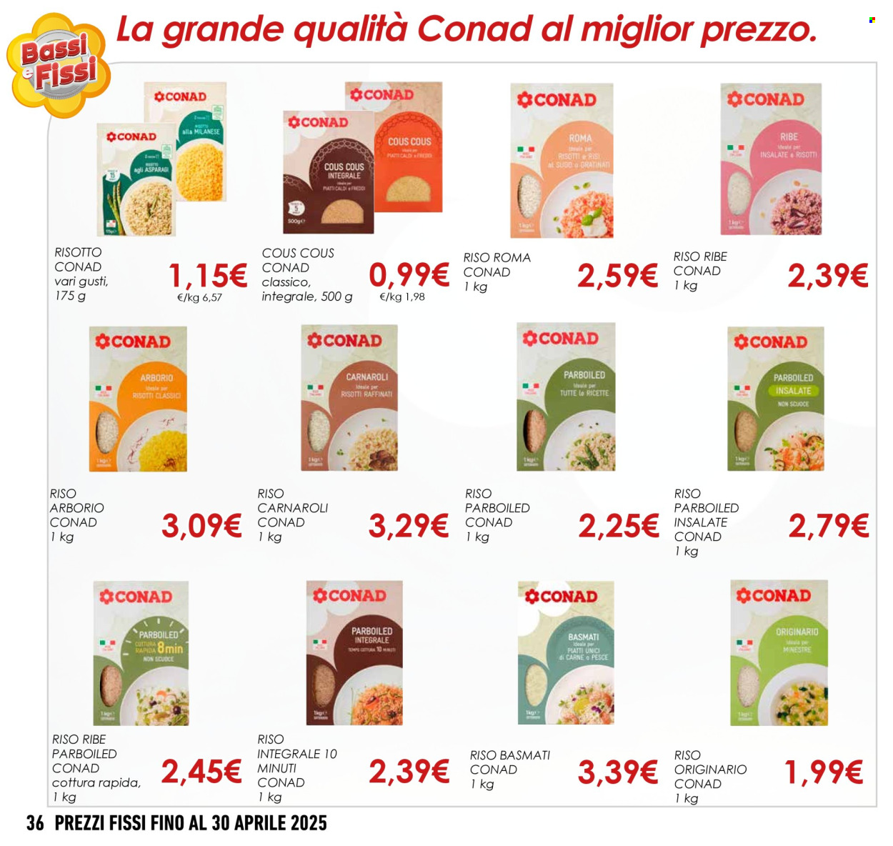 Volantino Conad - 1/1/2025 - 30/4/2025. Pagina 36