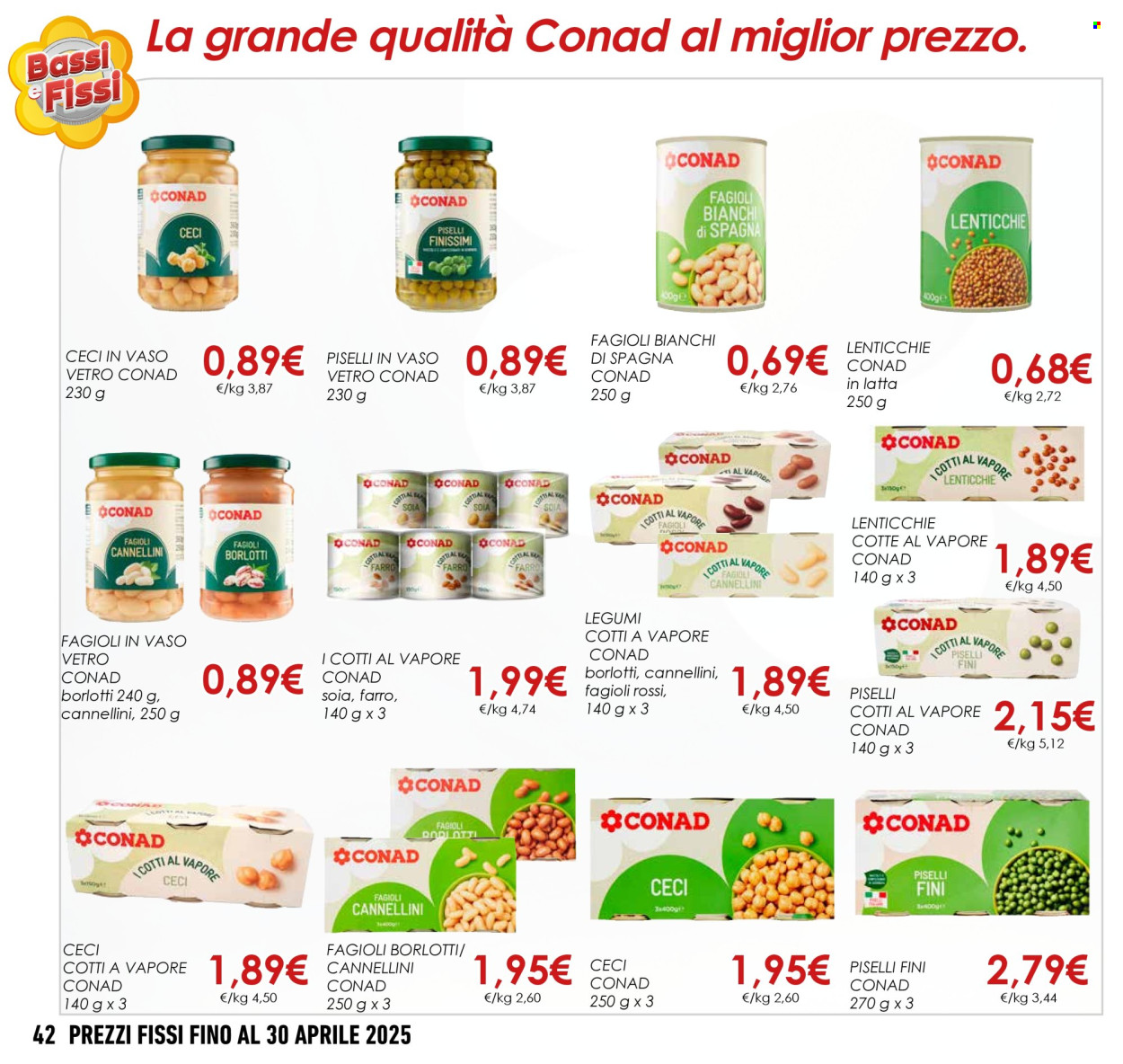 Volantino Conad - 1/1/2025 - 30/4/2025. Pagina 42