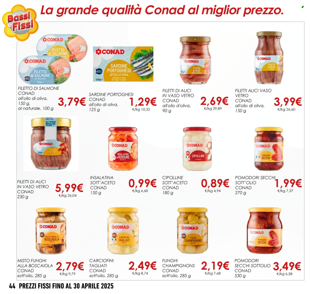 Volantino Conad - 1/1/2025 - 30/4/2025. Pagina 44