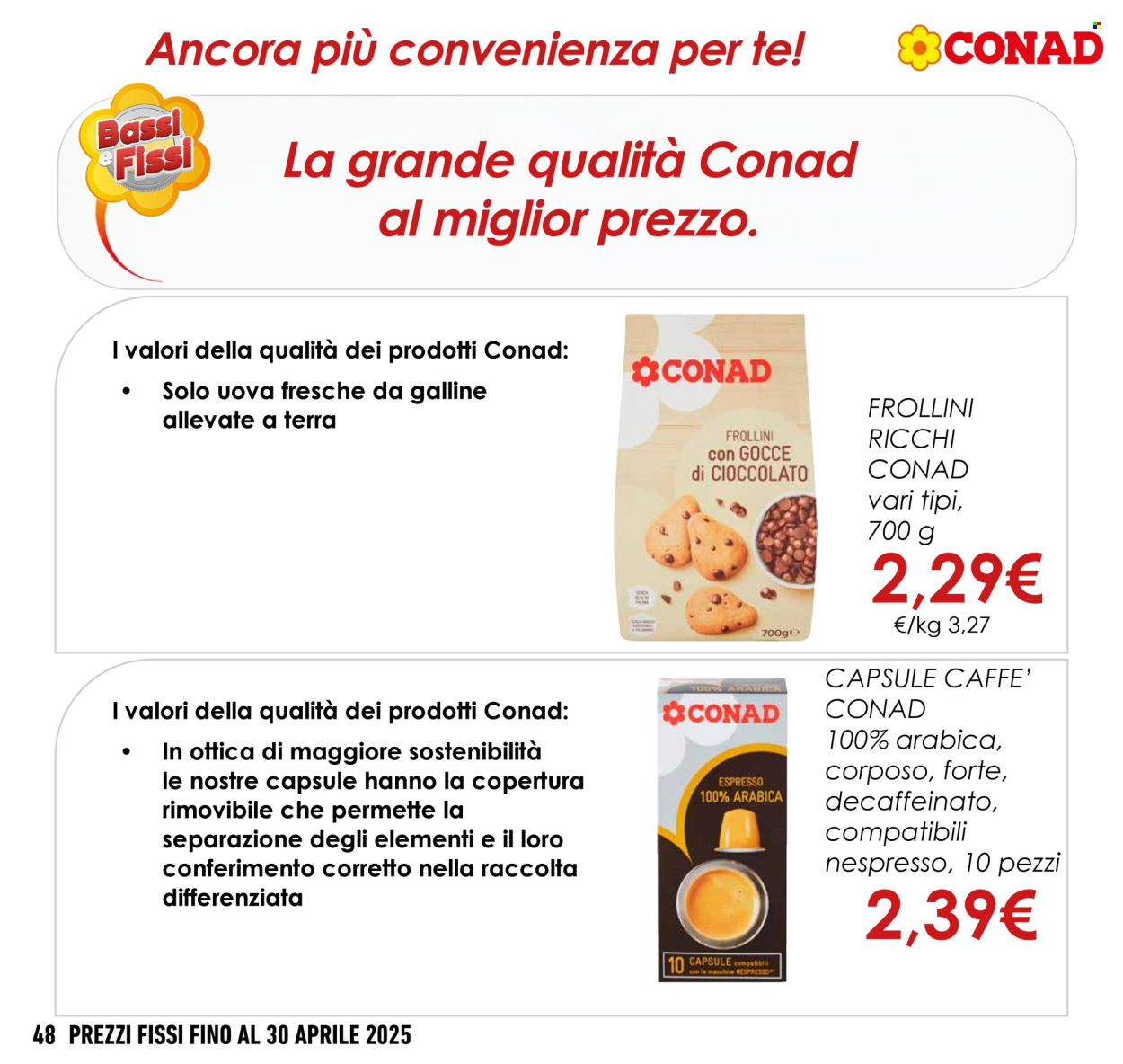 Volantino Conad - 1/1/2025 - 30/4/2025. Pagina 48