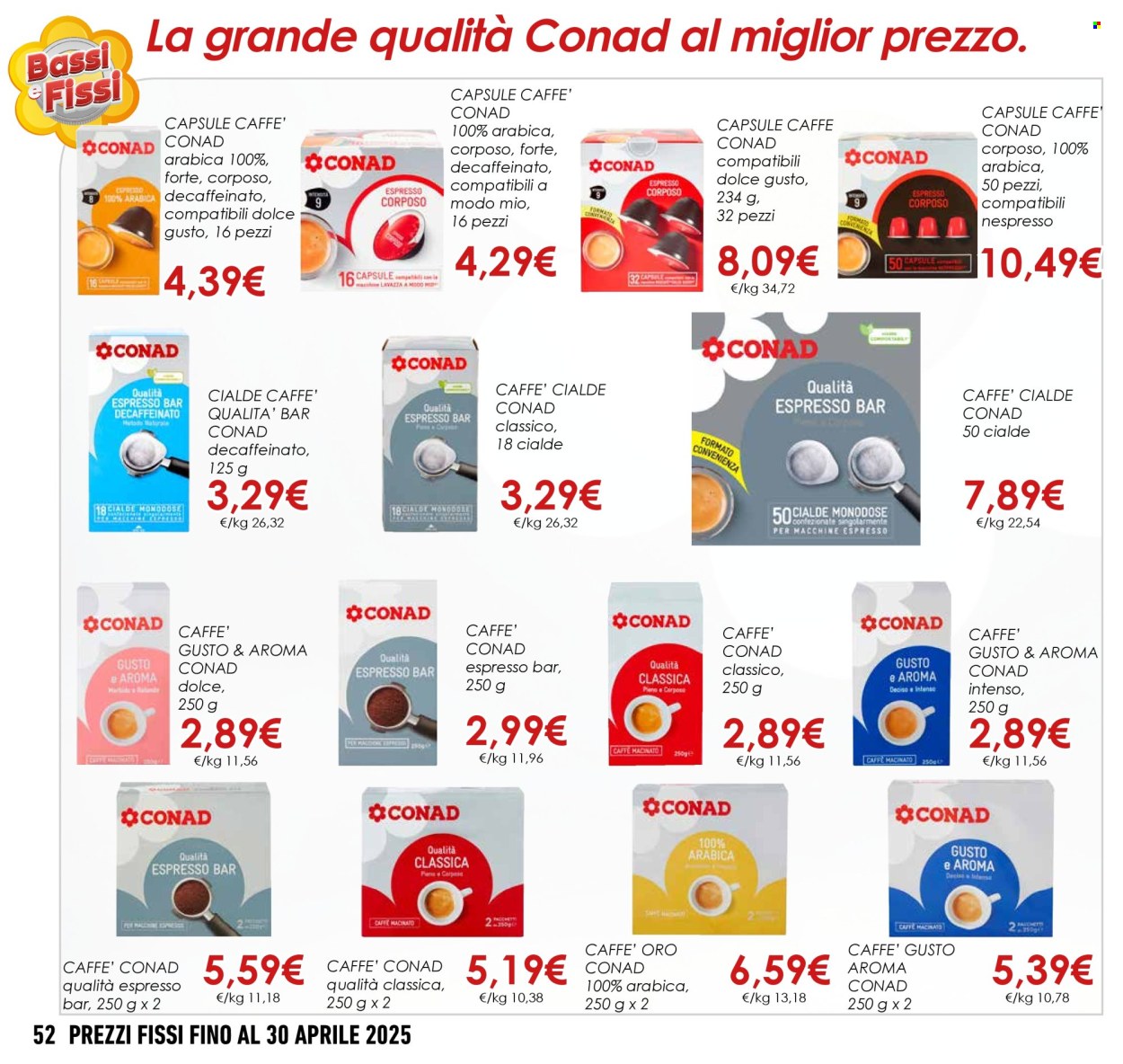 Volantino Conad - 1/1/2025 - 30/4/2025. Pagina 52
