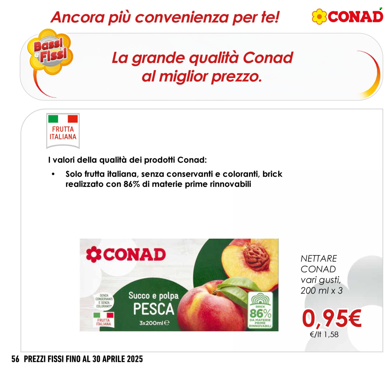 Volantino Conad - 1/1/2025 - 30/4/2025. Pagina 56
