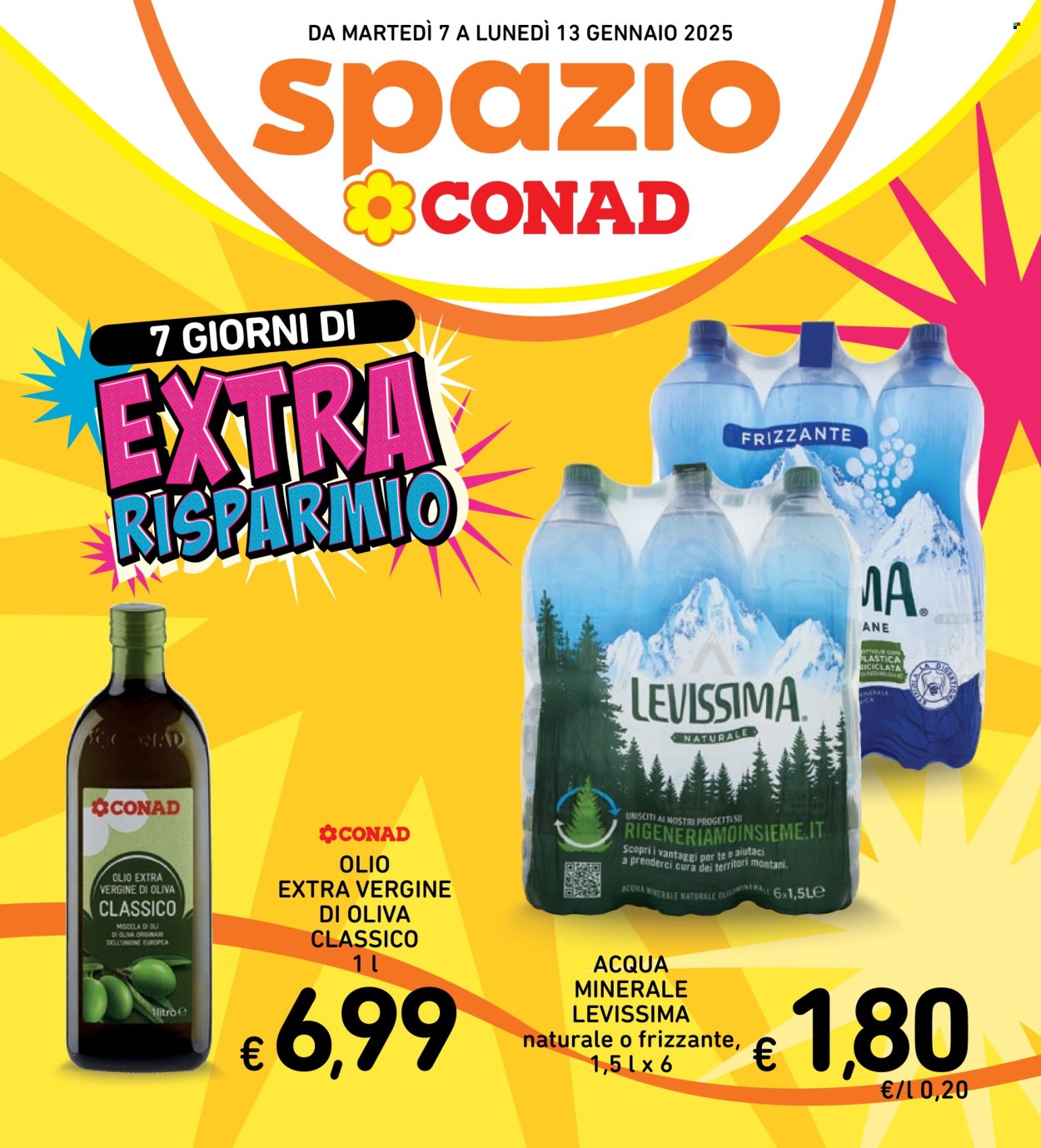 Volantino Spazio Conad - 7/1/2025 - 13/1/2025. Pagina 1