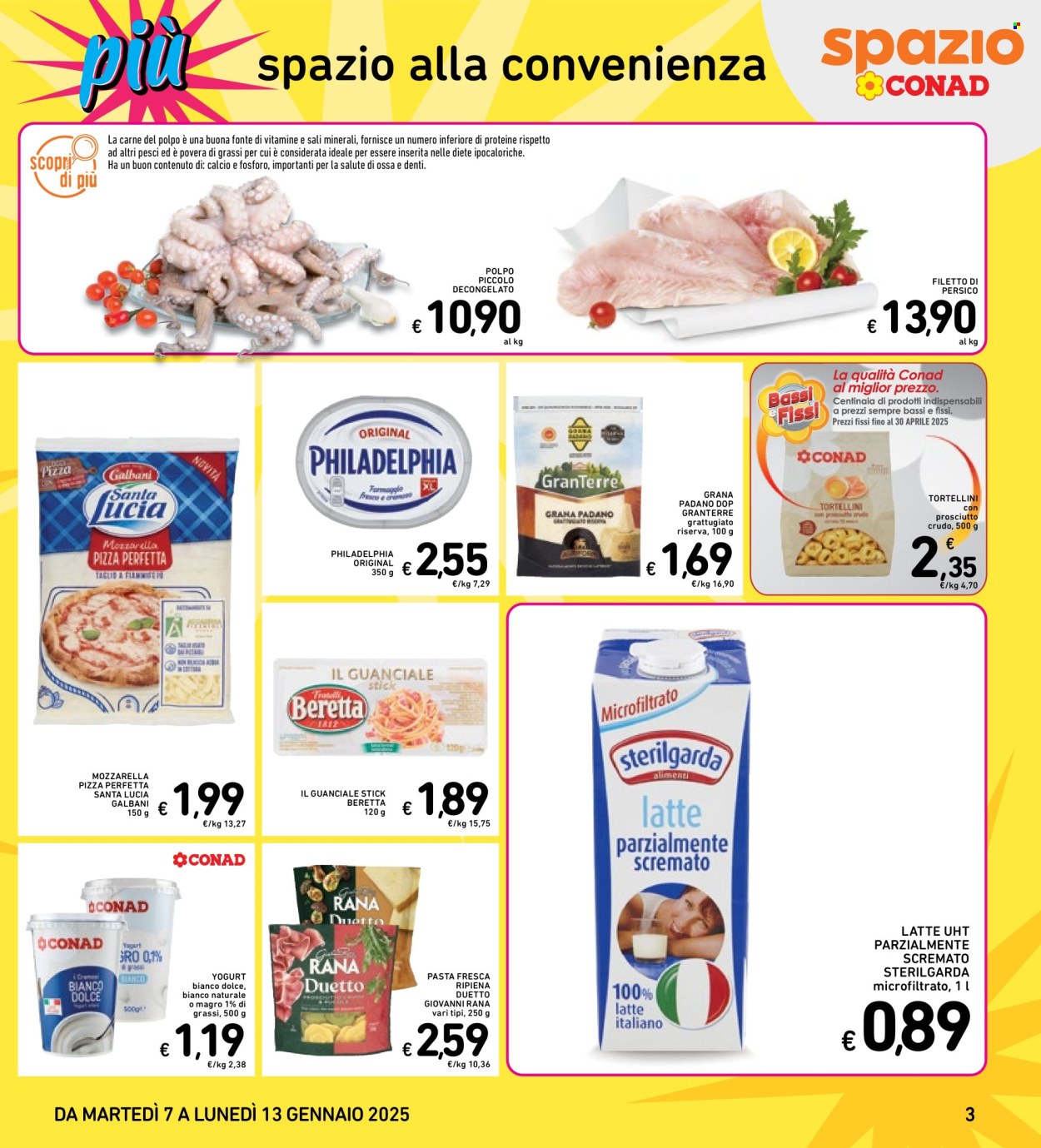 Volantino Spazio Conad - 7/1/2025 - 13/1/2025. Pagina 3