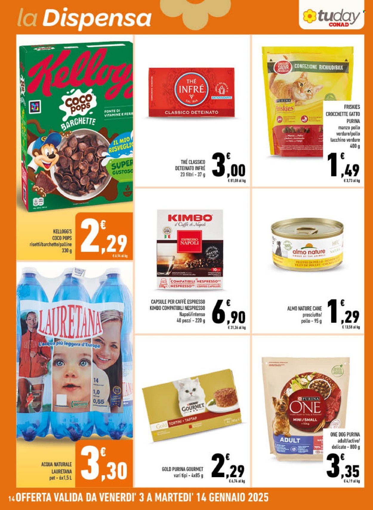 Volantino TuDay Conad - 3/1/2025 - 14/1/2025. Pagina 14