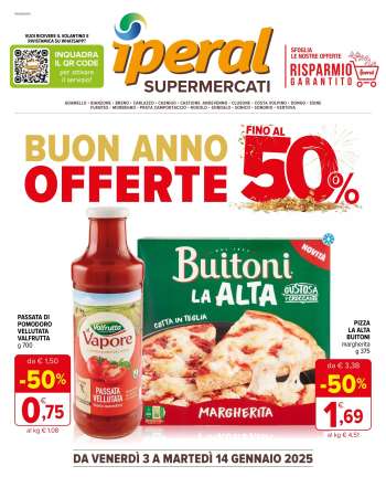 Volantino Iperal - 3/1/2025 - 14/1/2025.