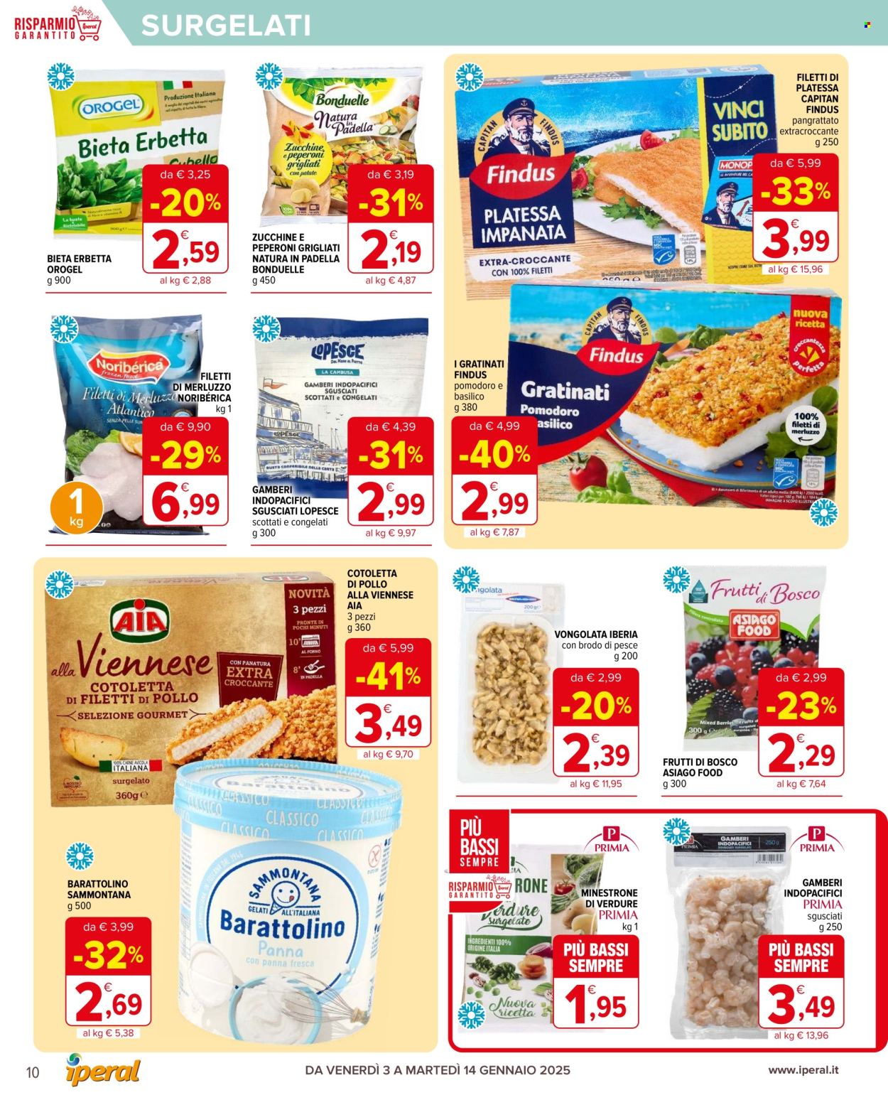 Volantino Iperal - 3/1/2025 - 14/1/2025. Pagina 10