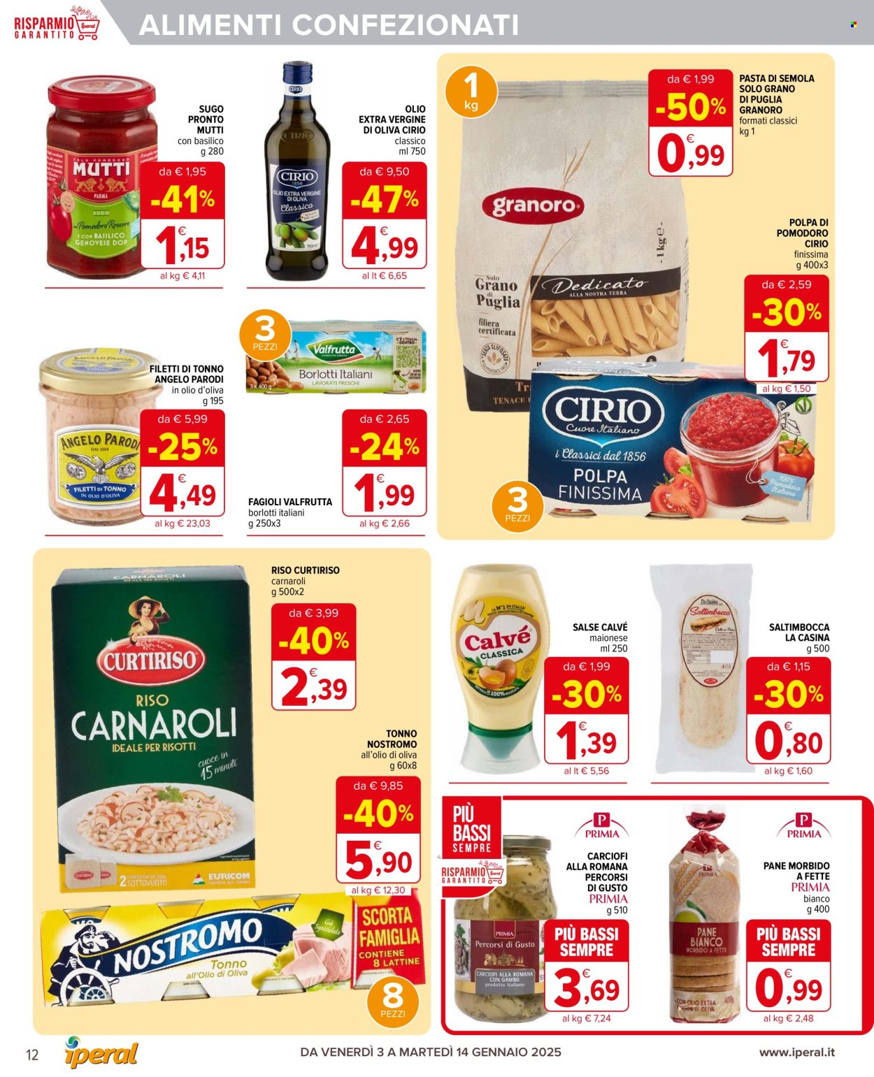 Volantino Iperal - 3/1/2025 - 14/1/2025. Pagina 12