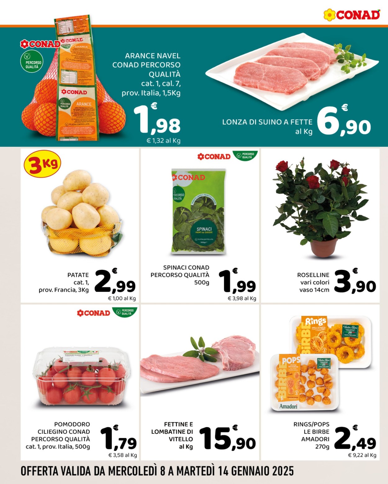Volantino Conad - 8/1/2025 - 14/1/2025. Pagina 2
