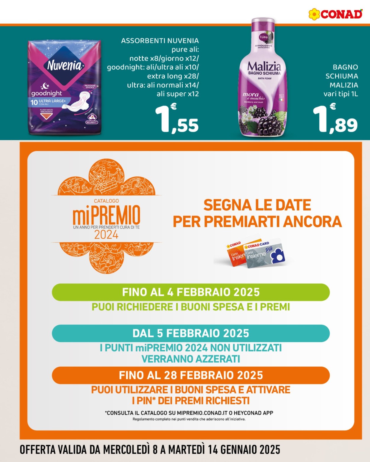 Volantino Conad - 8/1/2025 - 14/1/2025. Pagina 8