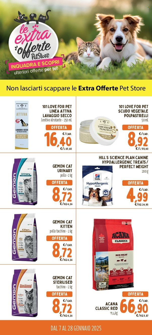 Volantino Pet Store Conad - 7/1/2025 - 28/1/2025. Pagina 1