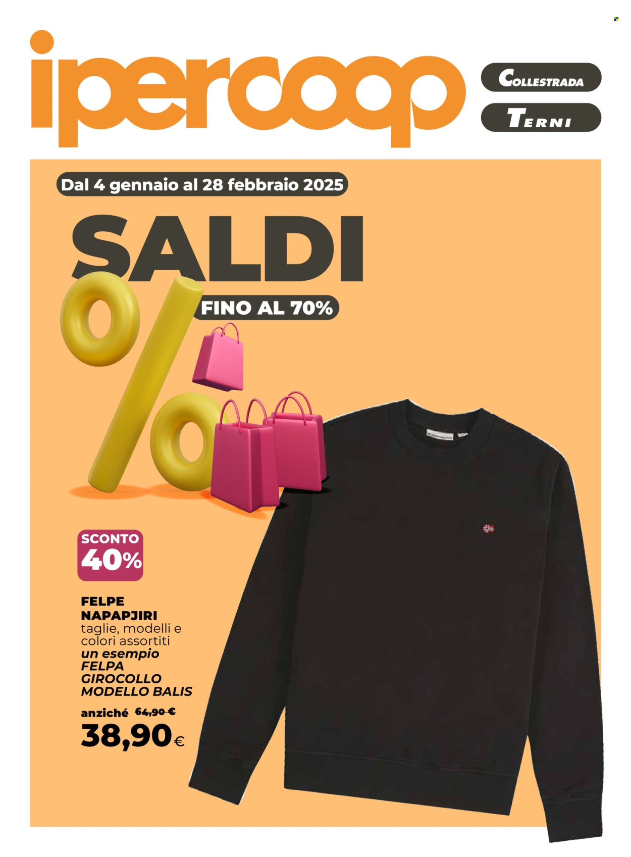 Volantino Coop - 4/1/2025 - 28/2/2025. Pagina 1