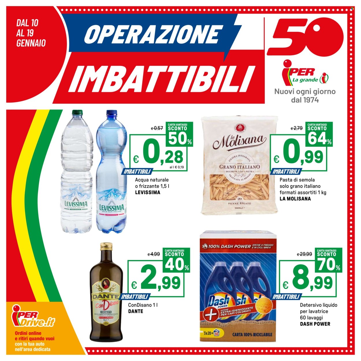 Volantino Iper, La grande i - 10/1/2025 - 19/1/2025. Pagina 1