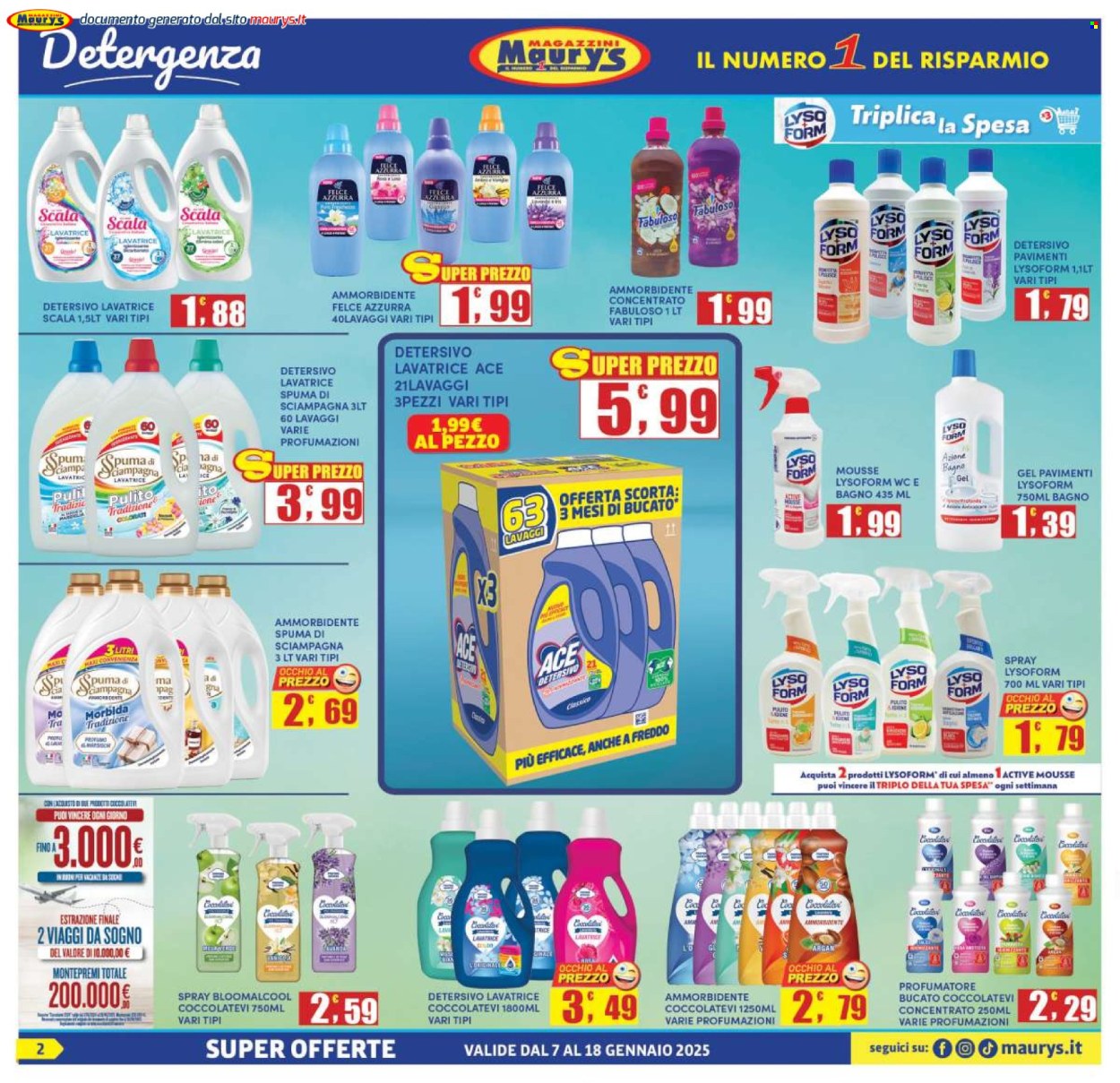 Volantino Maury's - 7/1/2025 - 18/1/2025. Pagina 2