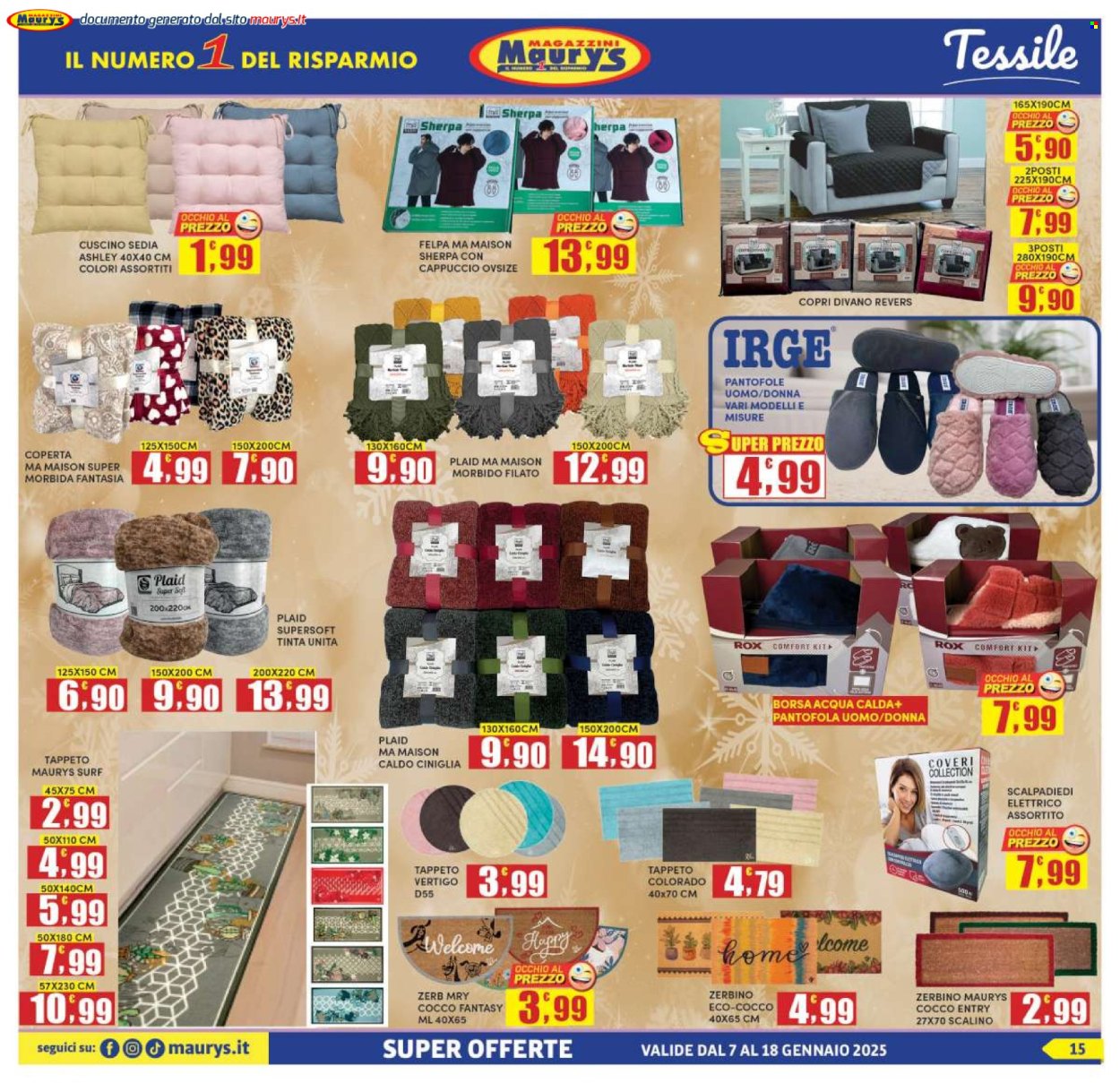 Volantino Maury's - 7/1/2025 - 18/1/2025. Pagina 15