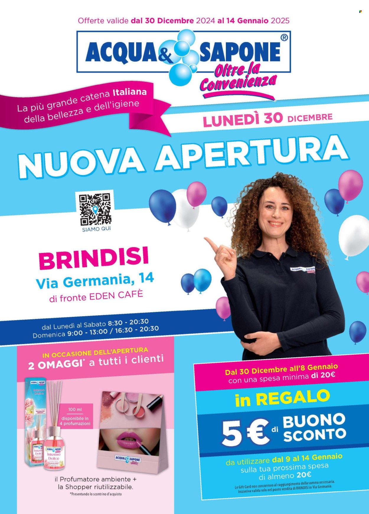 Volantino Acqua & Sapone - 30/12/2024 - 14/1/2025. Pagina 1