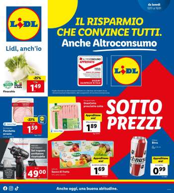 Volantino Lidl - 13/1/2025 - 19/1/2025.