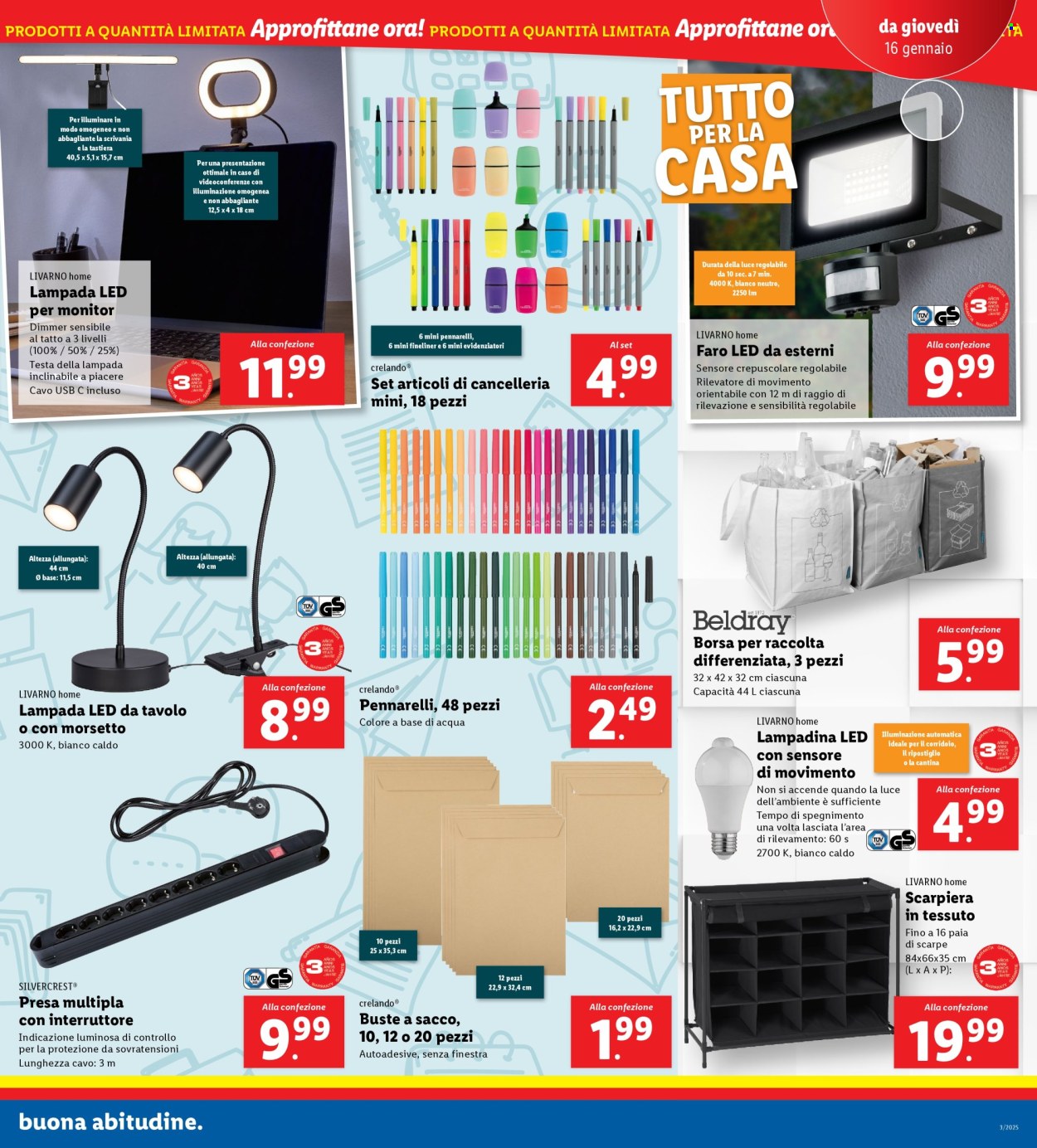 Volantino Lidl - 13/1/2025 - 19/1/2025. Pagina 31