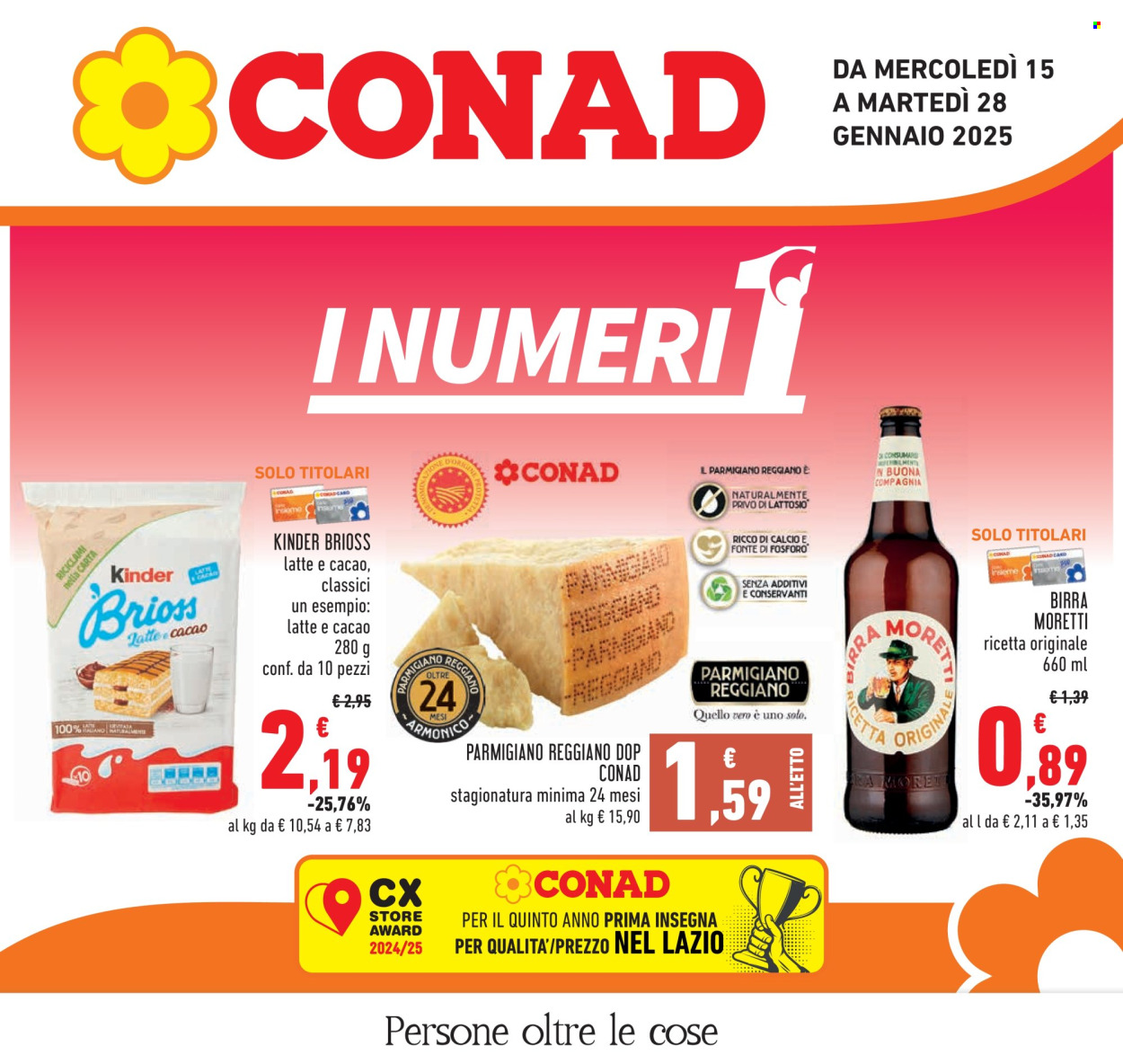 Volantino Conad - 15/1/2025 - 28/1/2025. Pagina 1