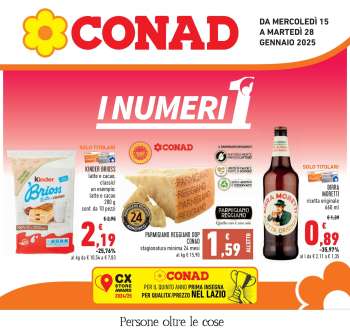 Volantino Conad - 15/1/2025 - 28/1/2025.