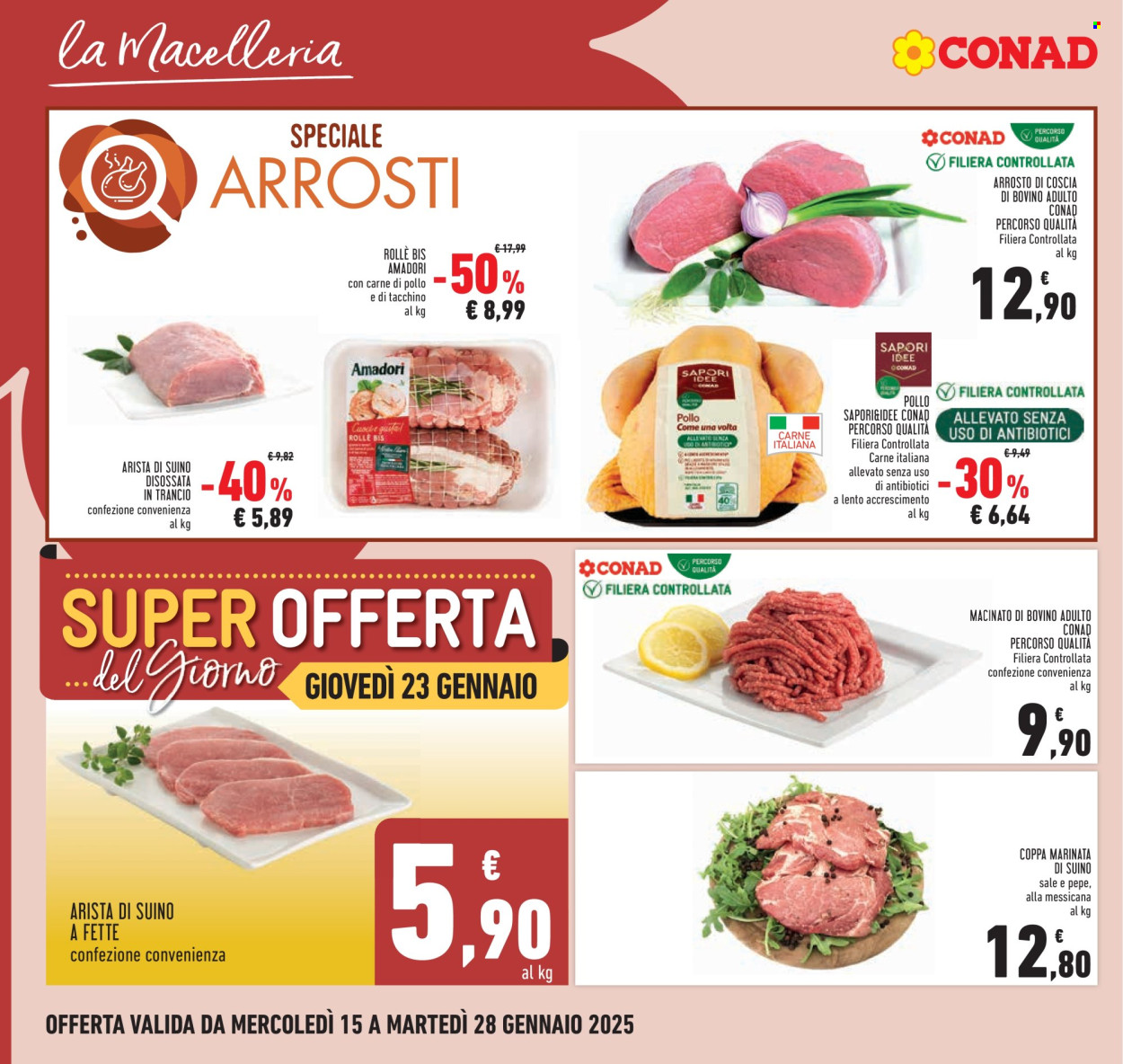 Volantino Conad - 15/1/2025 - 28/1/2025. Pagina 12