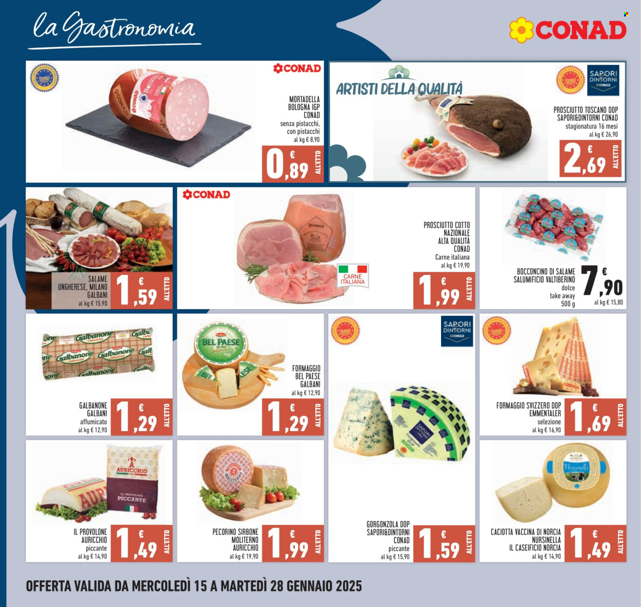 Volantino Conad - 15/1/2025 - 28/1/2025. Pagina 16