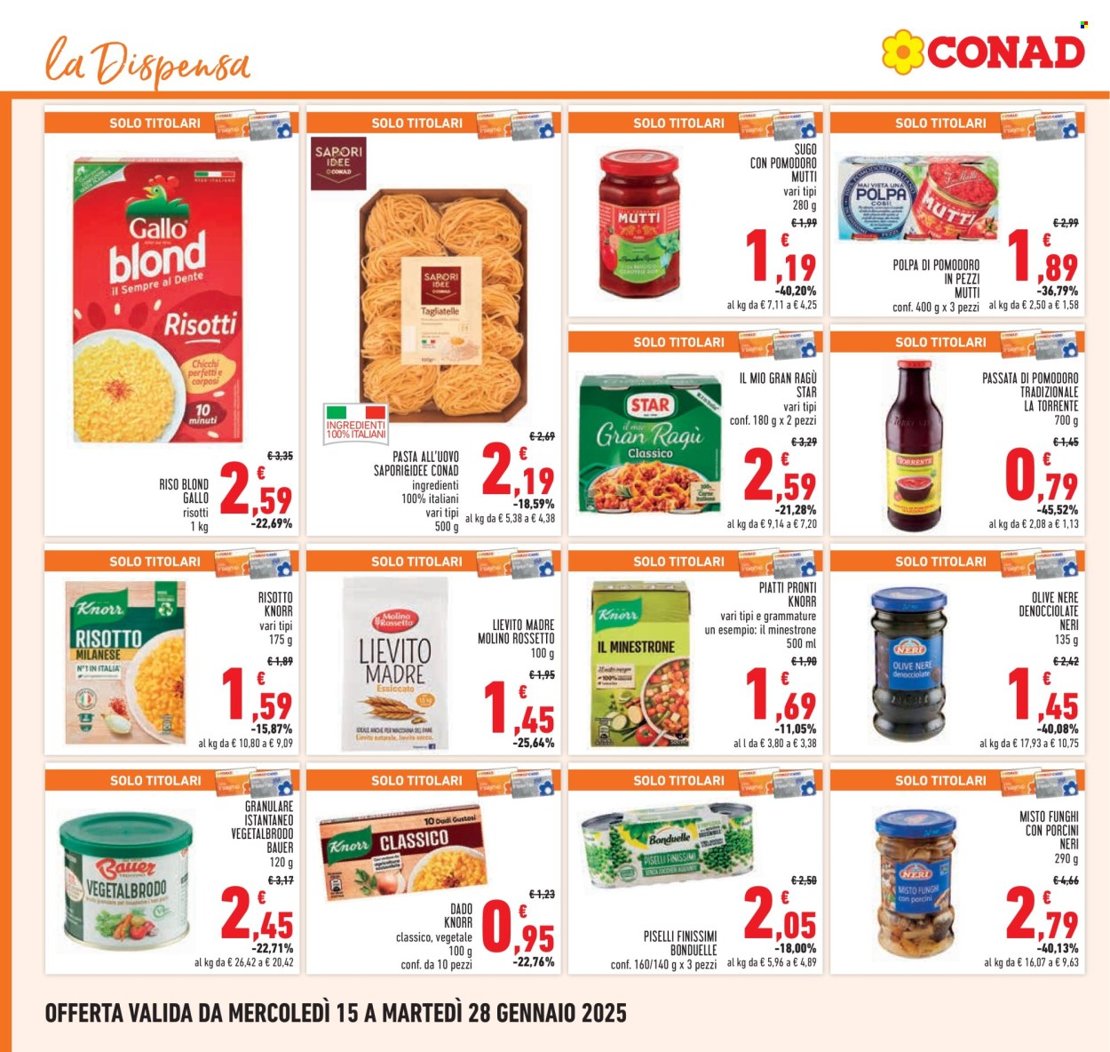 Volantino Conad - 15/1/2025 - 28/1/2025. Pagina 20