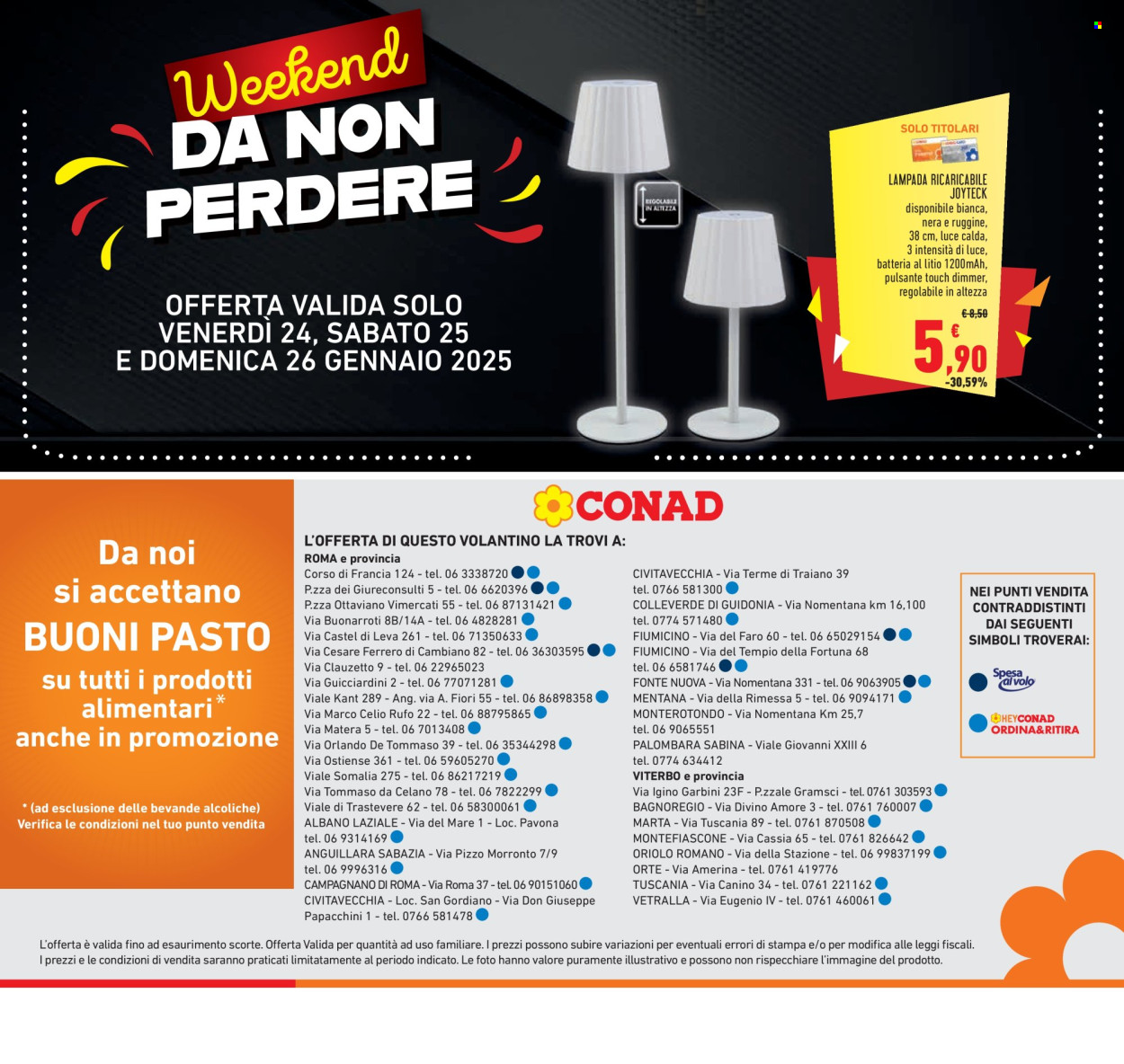 Volantino Conad - 15/1/2025 - 28/1/2025. Pagina 27