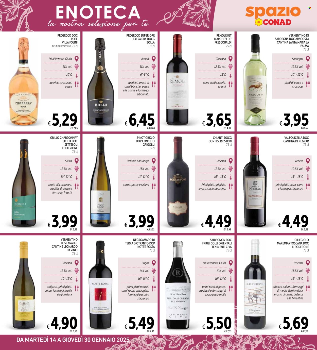 Volantino Spazio Conad - 14/1/2025 - 30/1/2025. Pagina 7