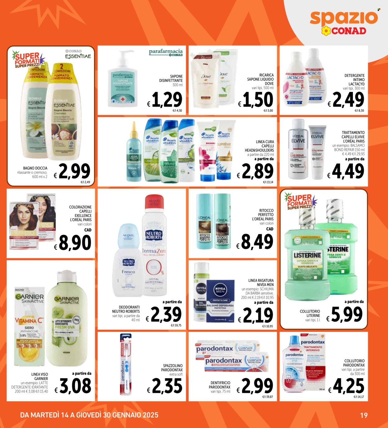 Volantino Spazio Conad - 14/1/2025 - 30/1/2025. Pagina 19