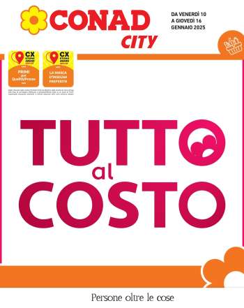 Volantino Conad City - 10/1/2025 - 16/1/2025.