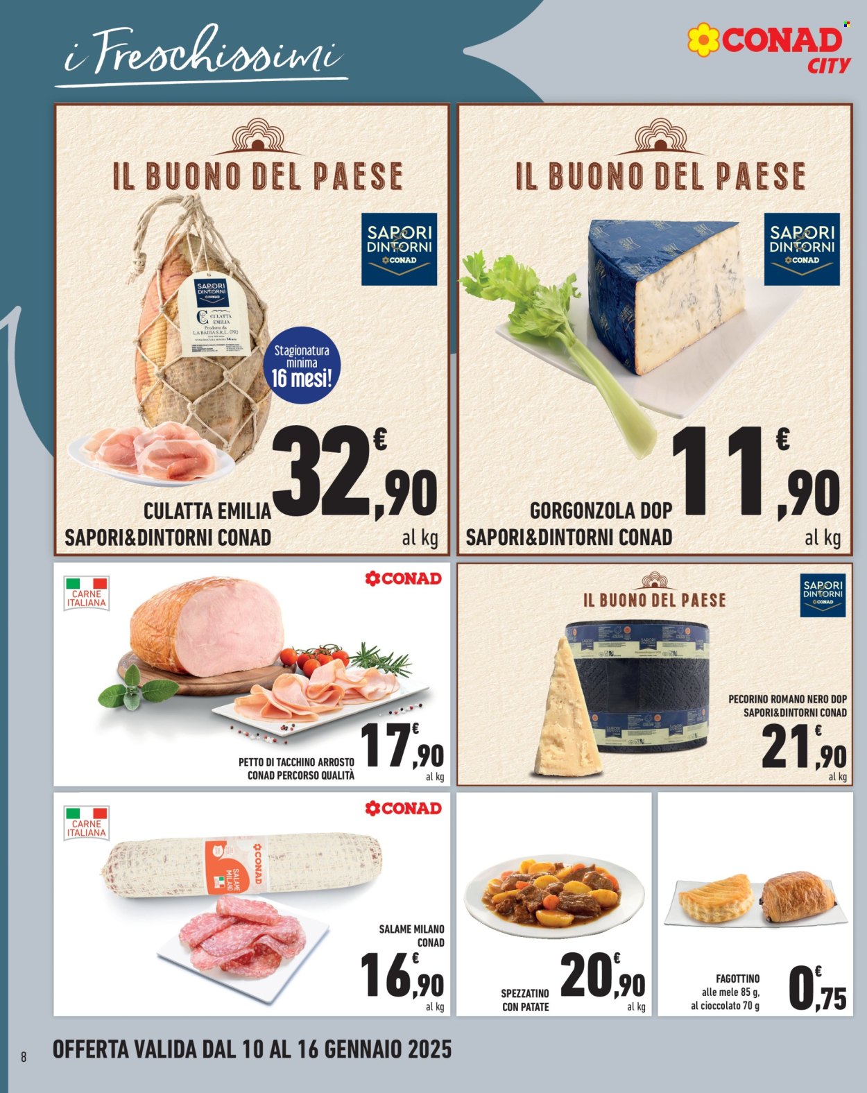 Volantino Conad City - 10/1/2025 - 16/1/2025. Pagina 8