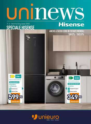 Volantino Unieuro - 10/1/2025 - 24/1/2025.